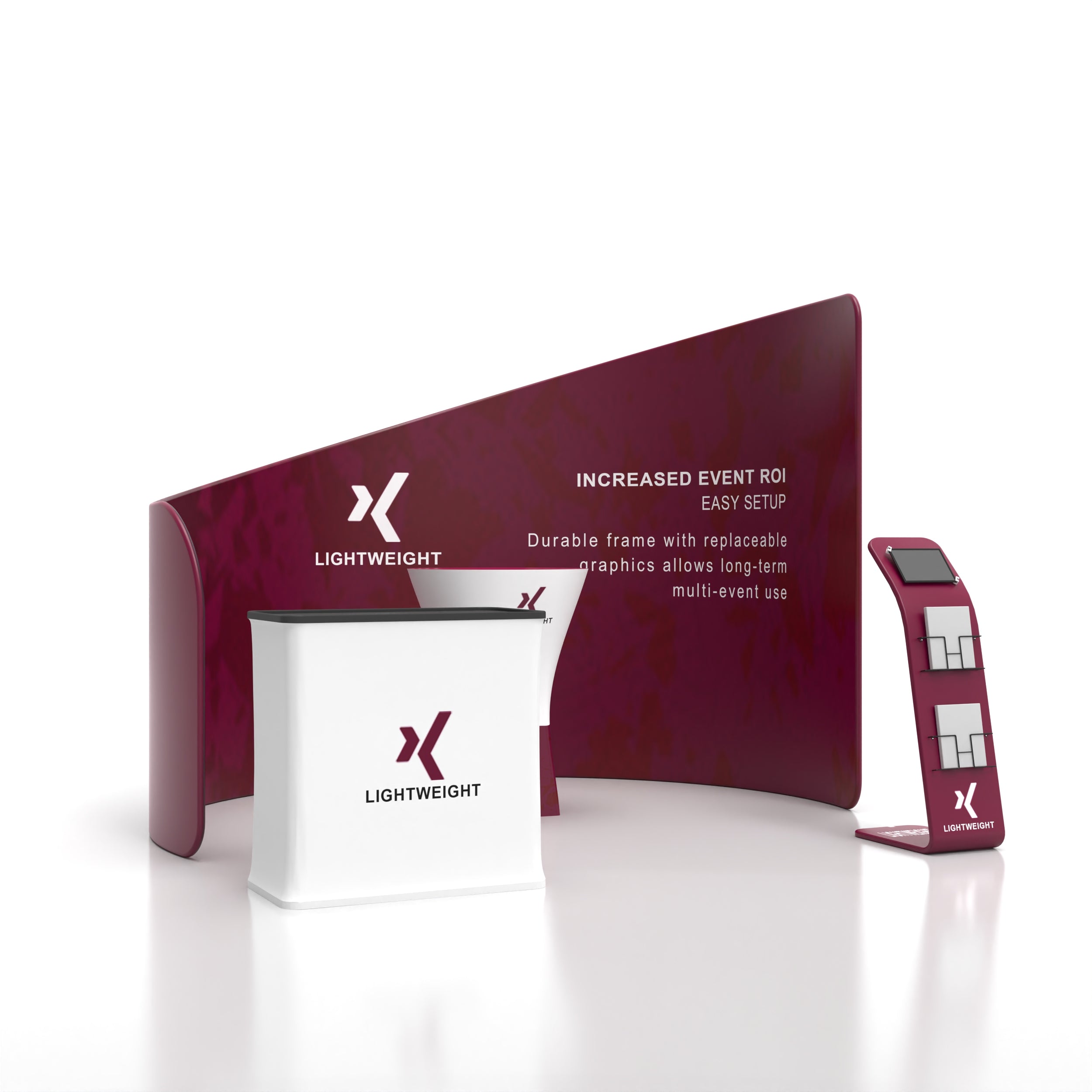 10x10 Inline Trade Show Booth 08