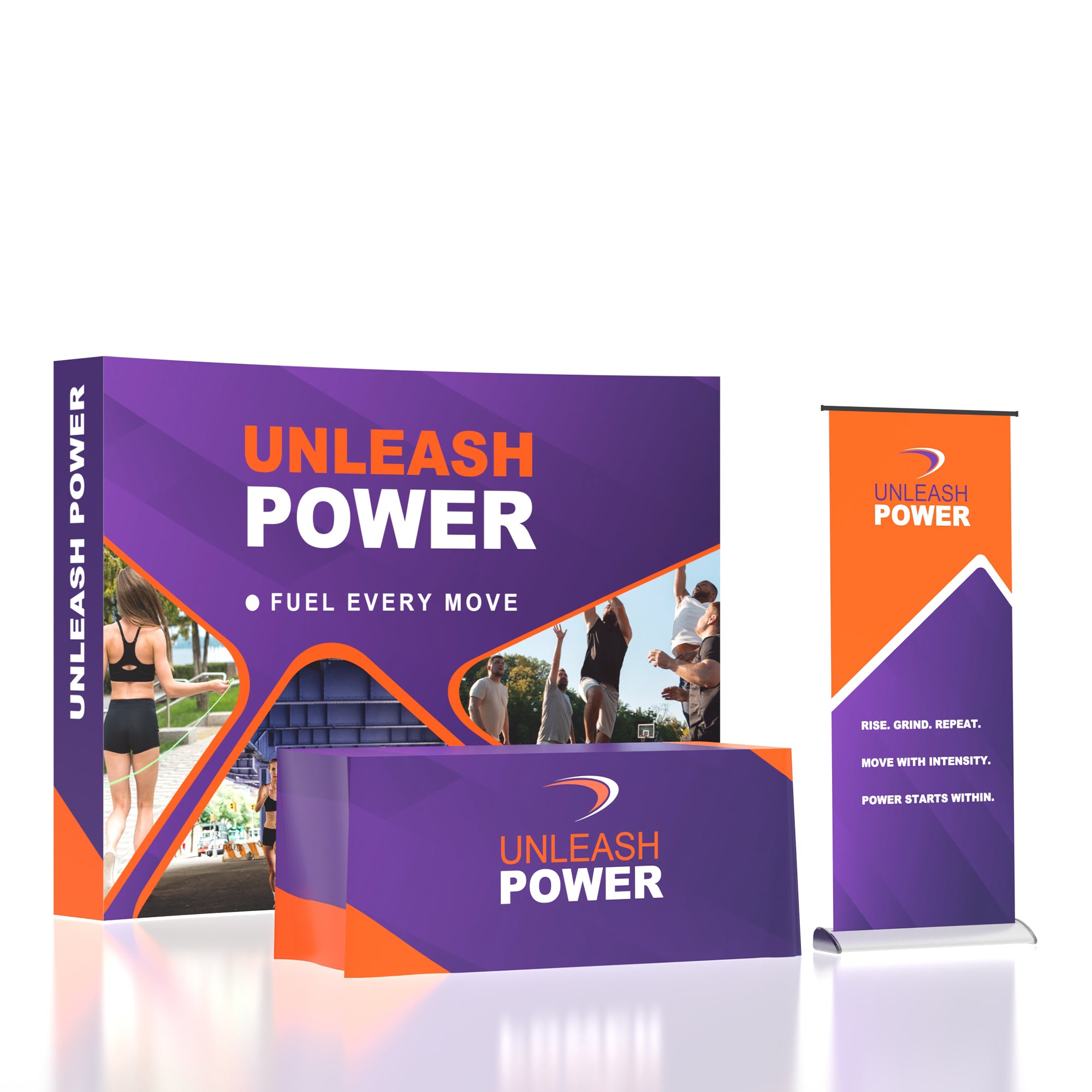 10x10 Tensepop Trade Show Display Kit B