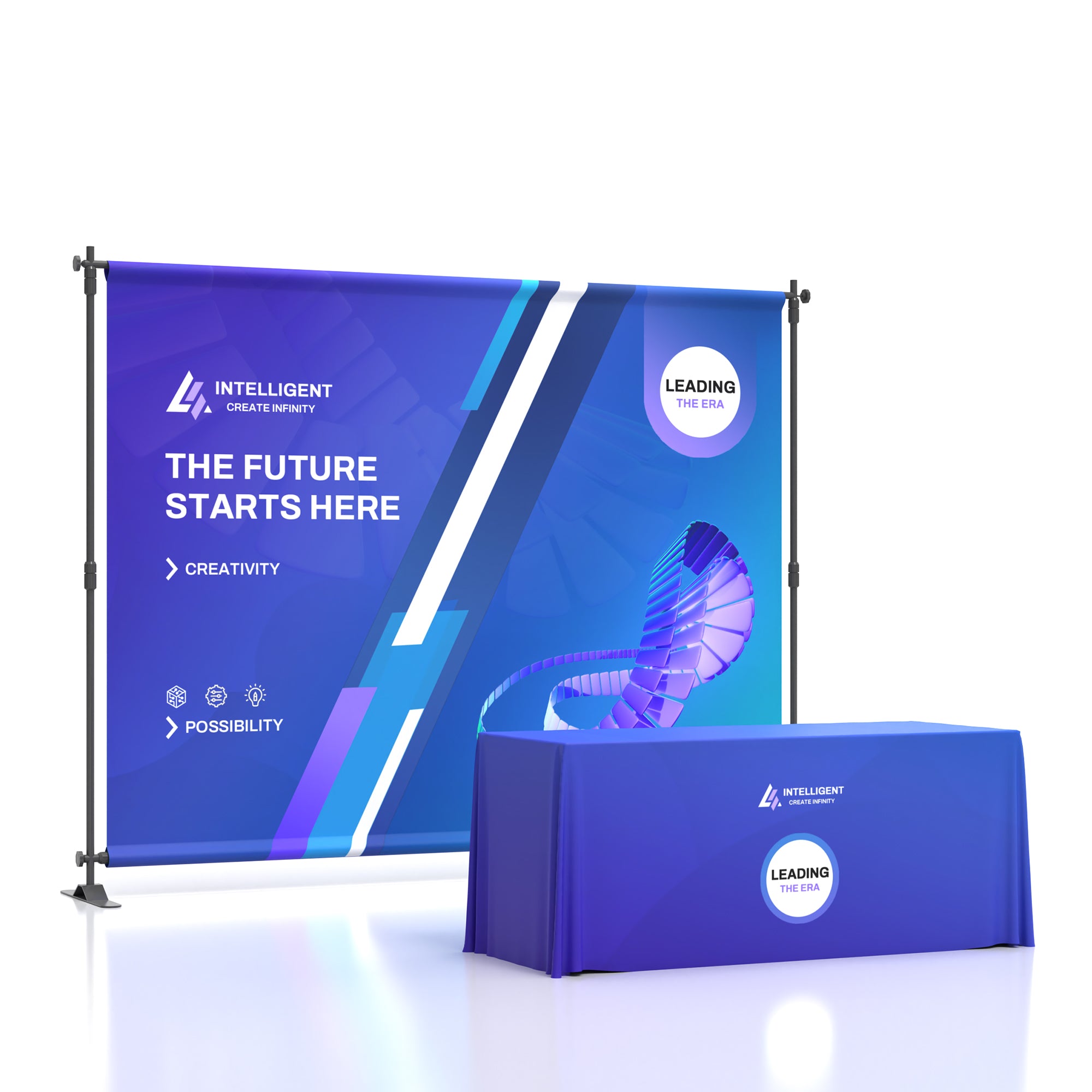 10x10 Quick-Set Trade Show Display Kit A