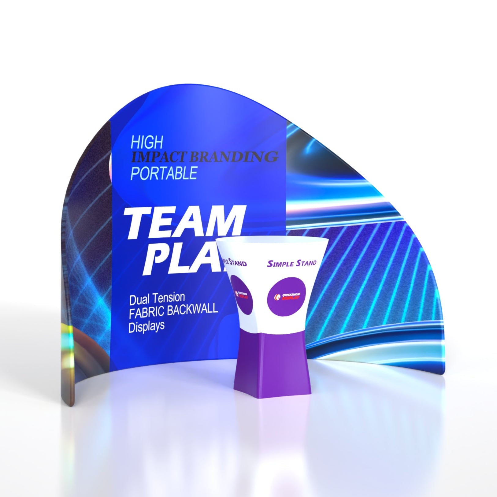 10x10 Inline Trade Show Booth 04