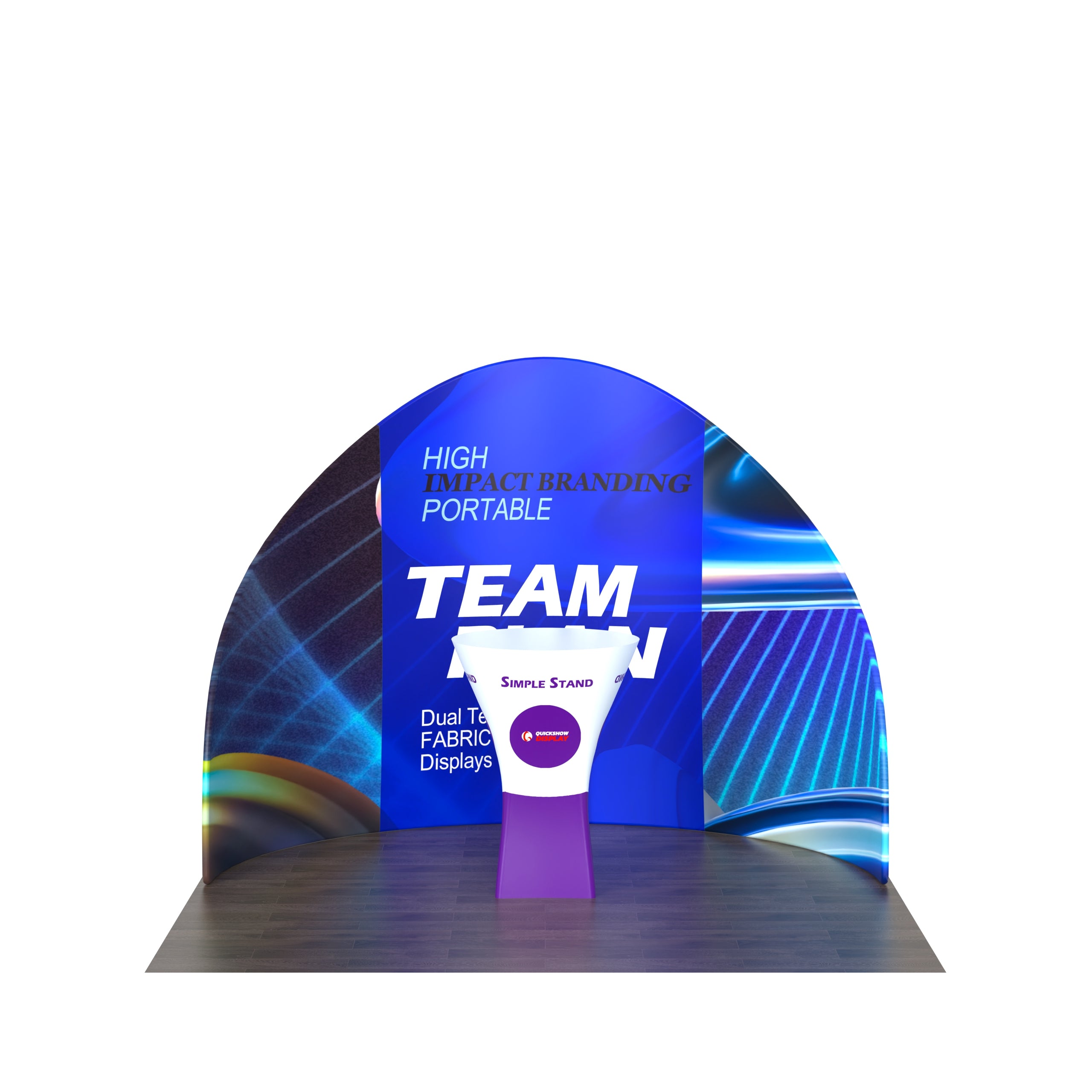 10x10 Inline Trade Show Booth 04