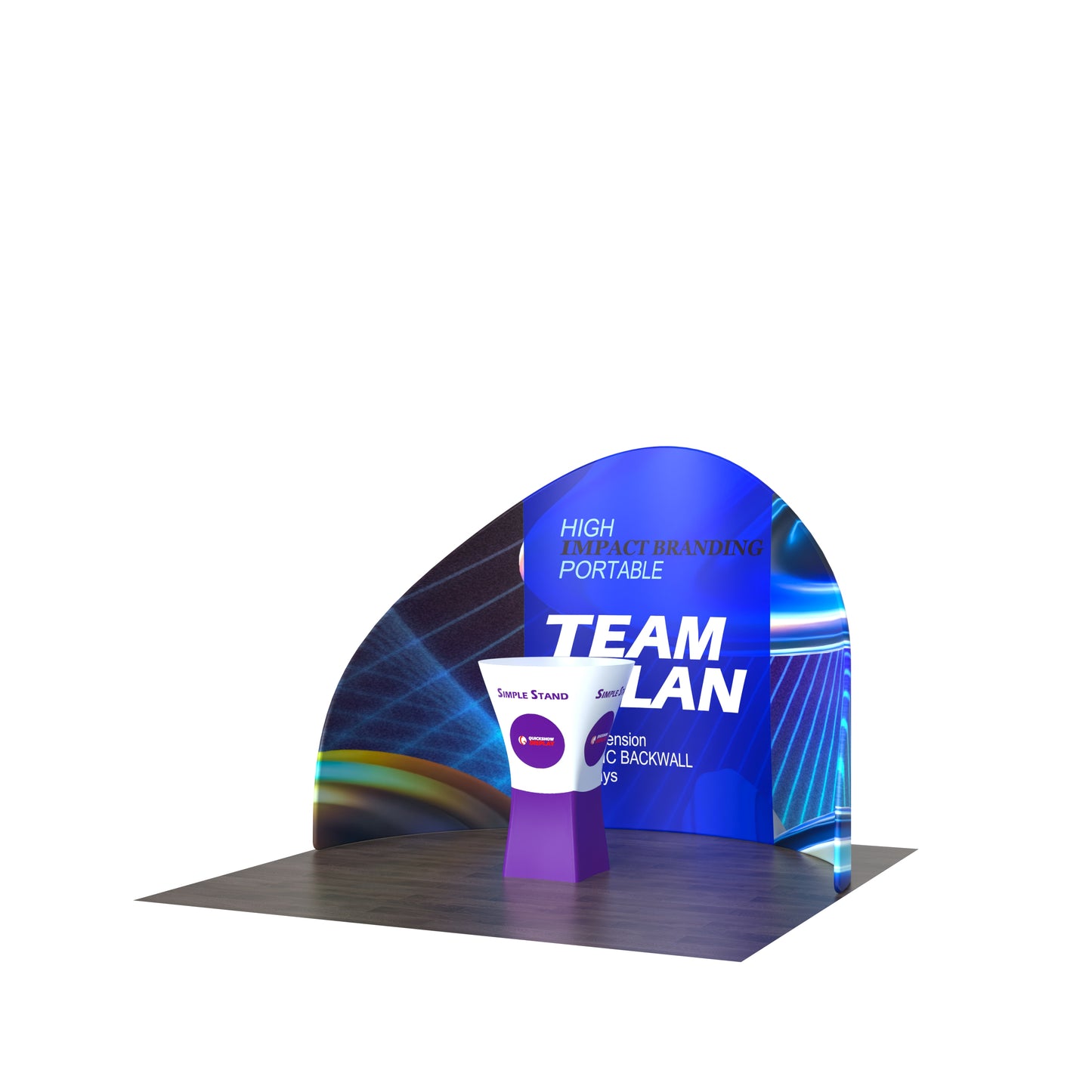10x10 Inline Trade Show Booth 04