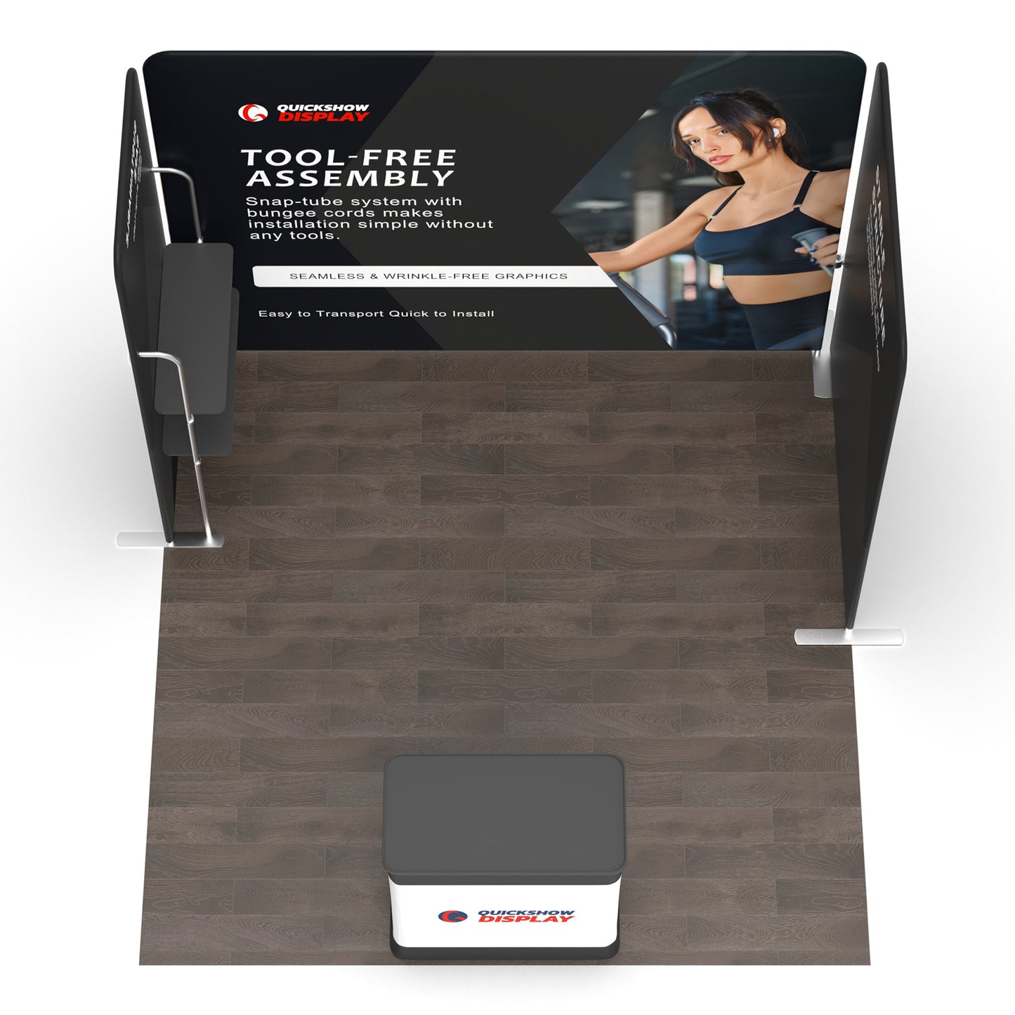 10x10 Inline Trade Show Booth 11