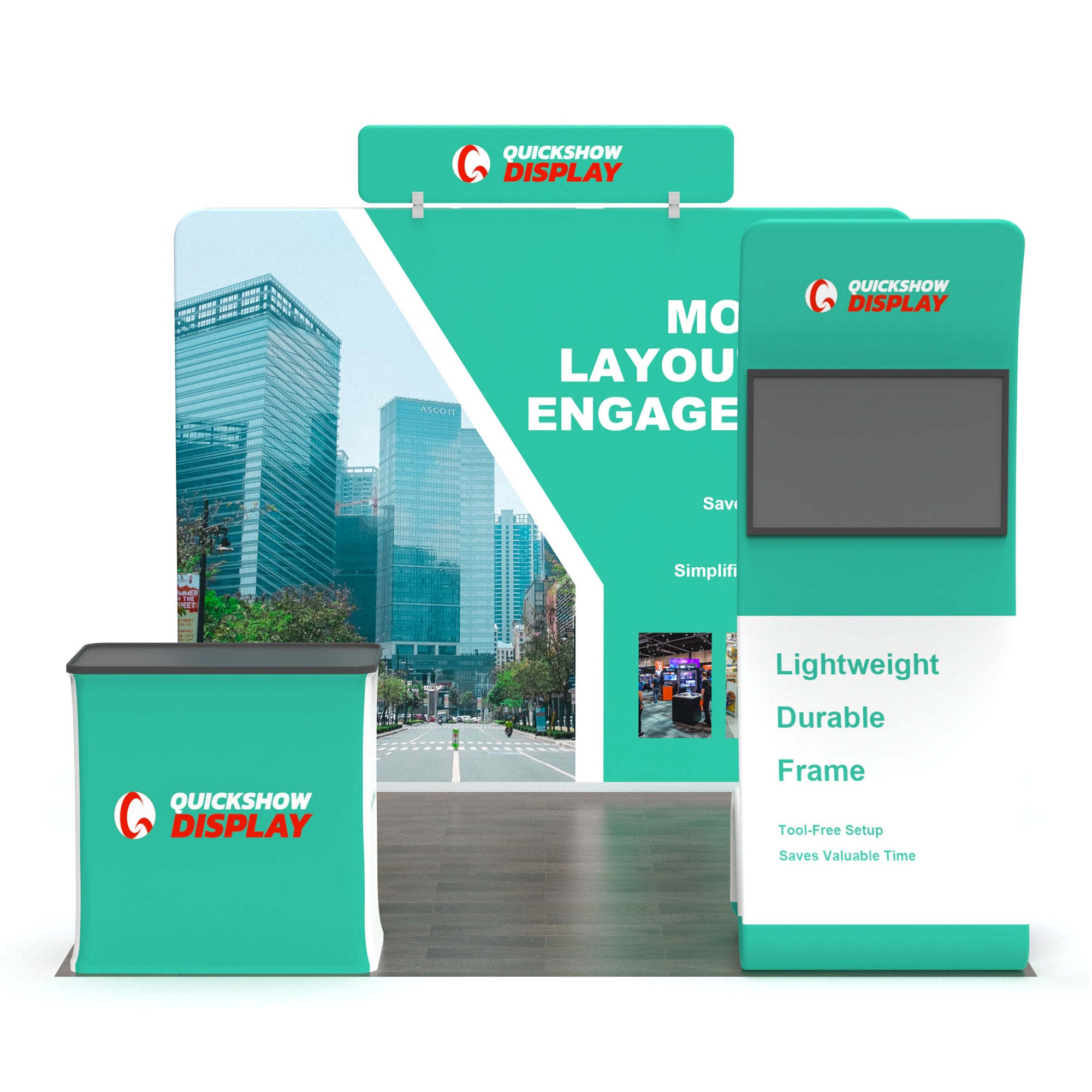 10x10 Inline Trade Show Booth 14