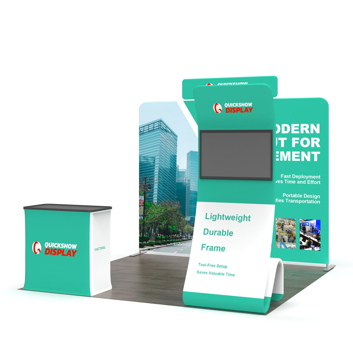 10x10 Inline Trade Show Booth 14
