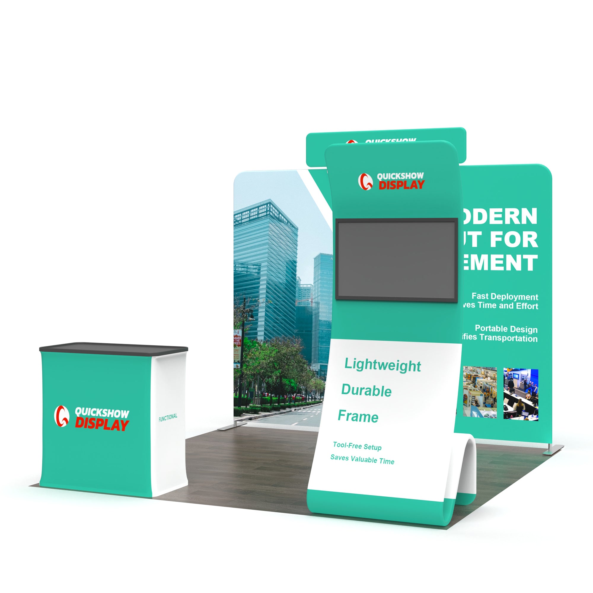 10x10 Inline Trade Show Booth 14