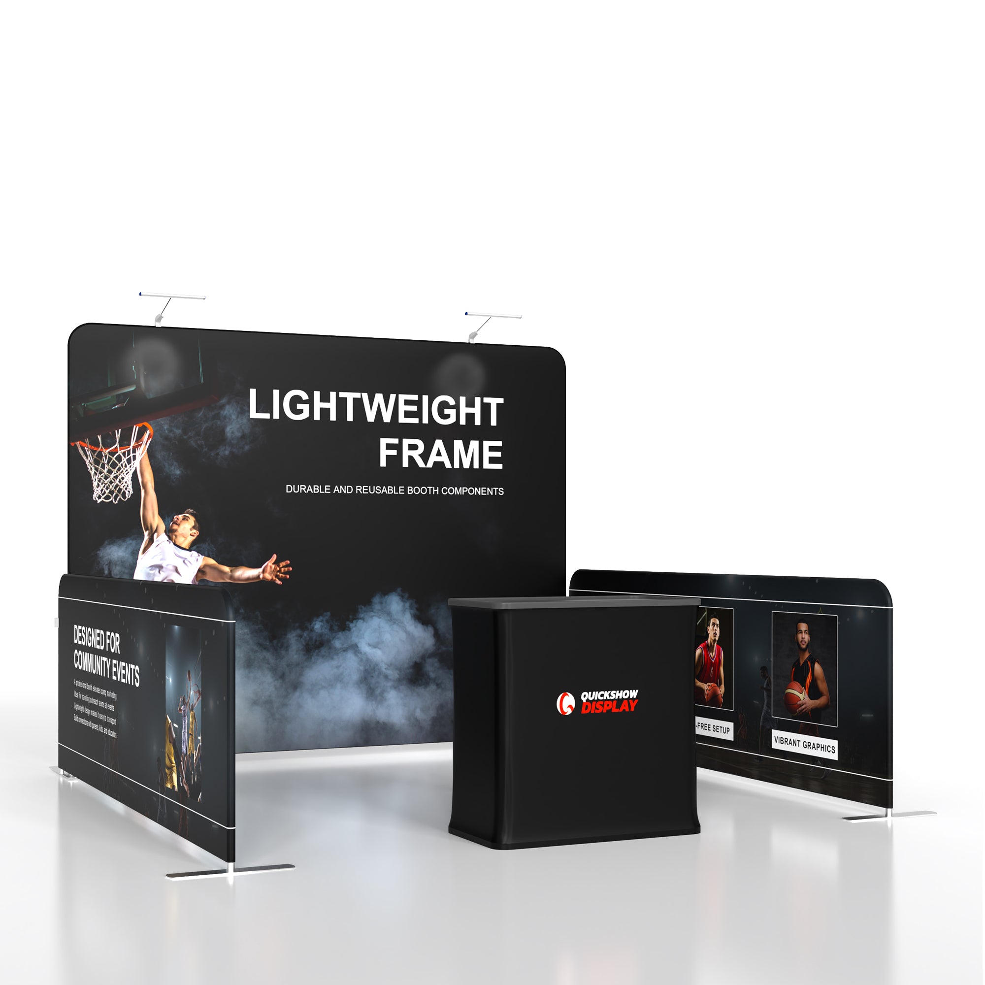 10x10 Inline Trade Show Booth 05