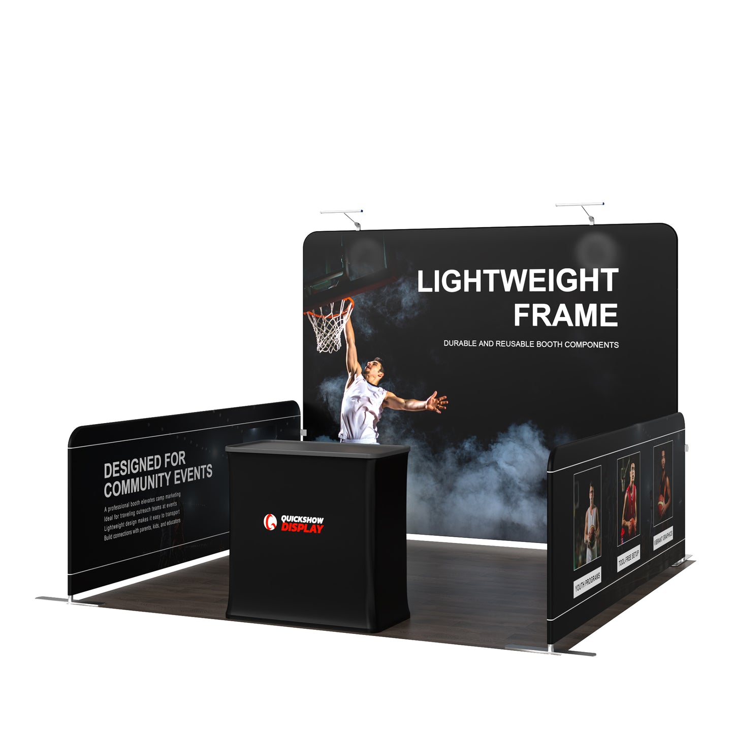 10x10 Inline Trade Show Booth 05
