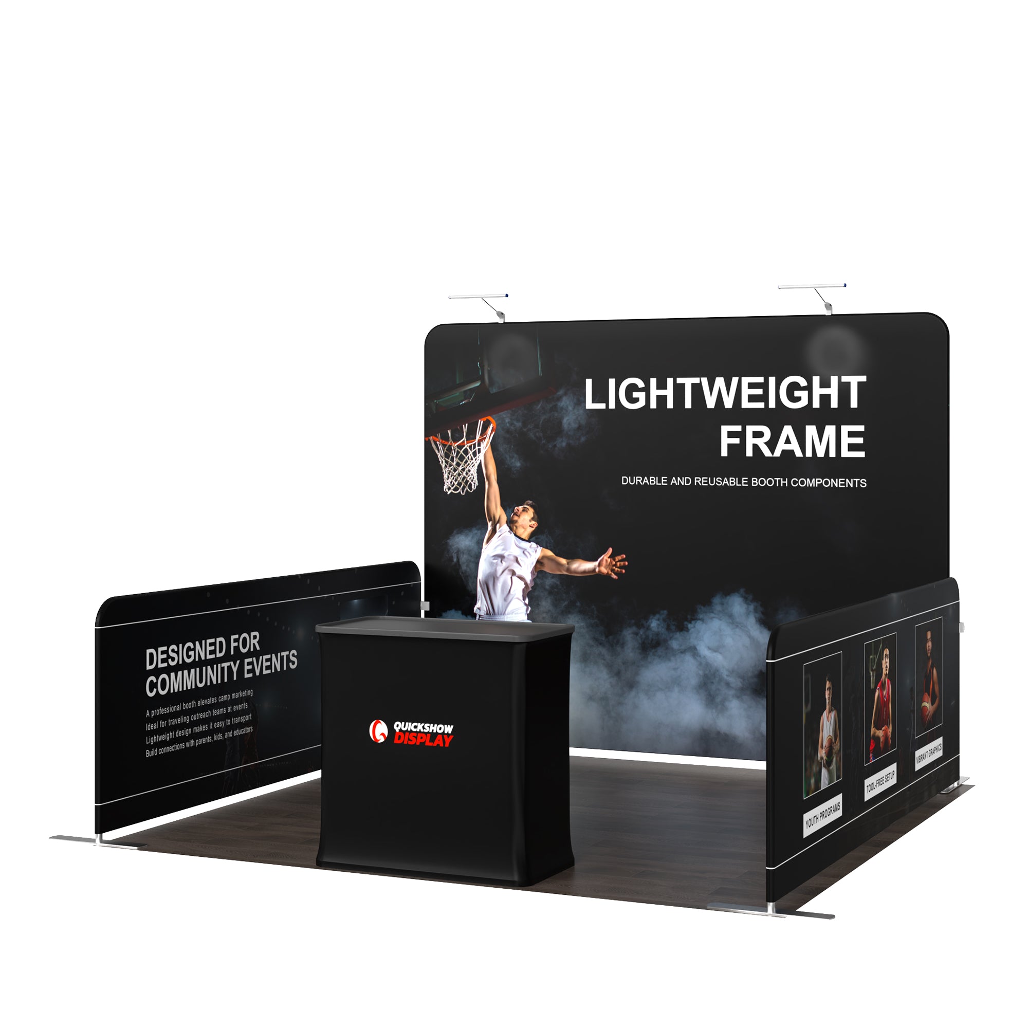 10x10 Inline Trade Show Booth 05
