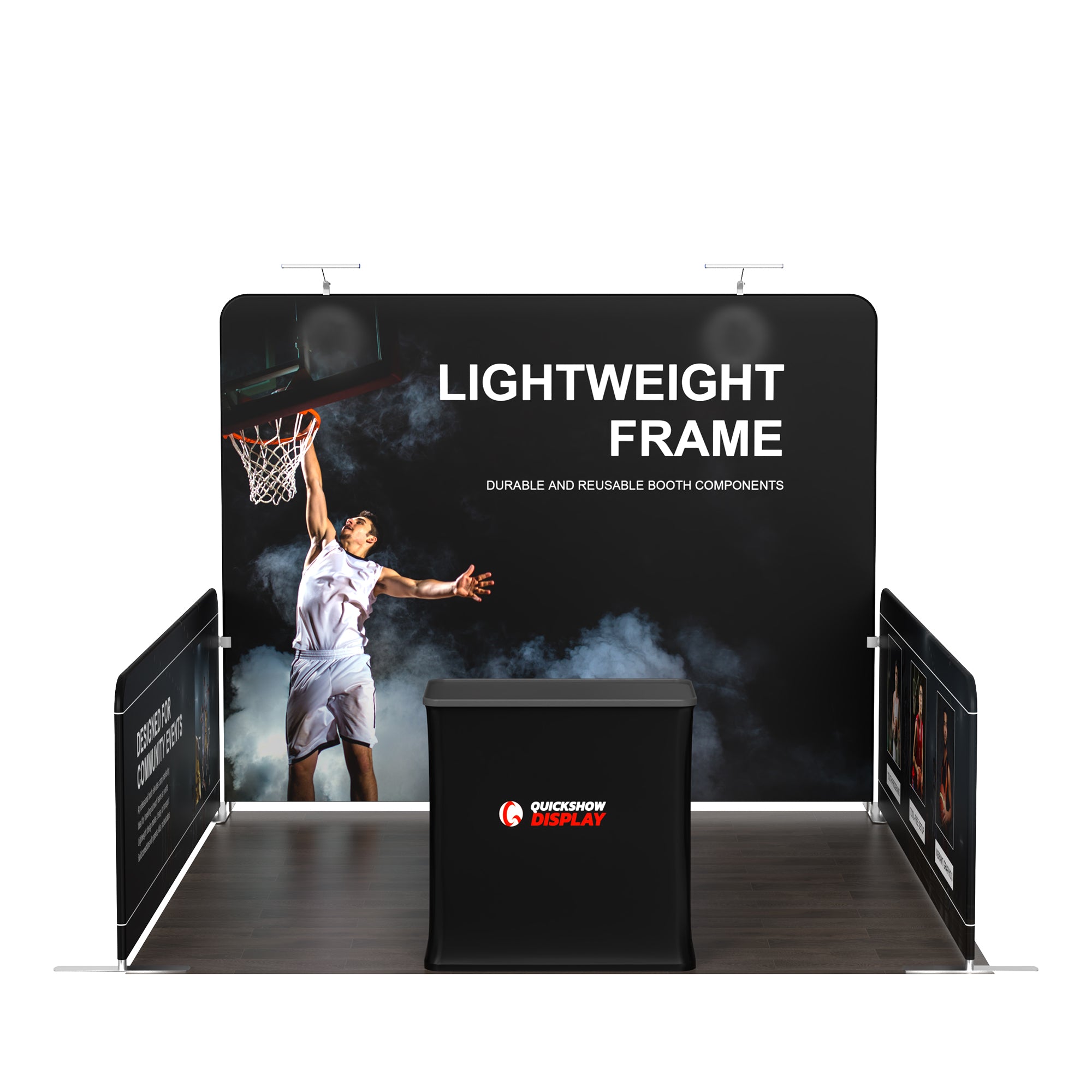 10x10 Inline Trade Show Booth 05