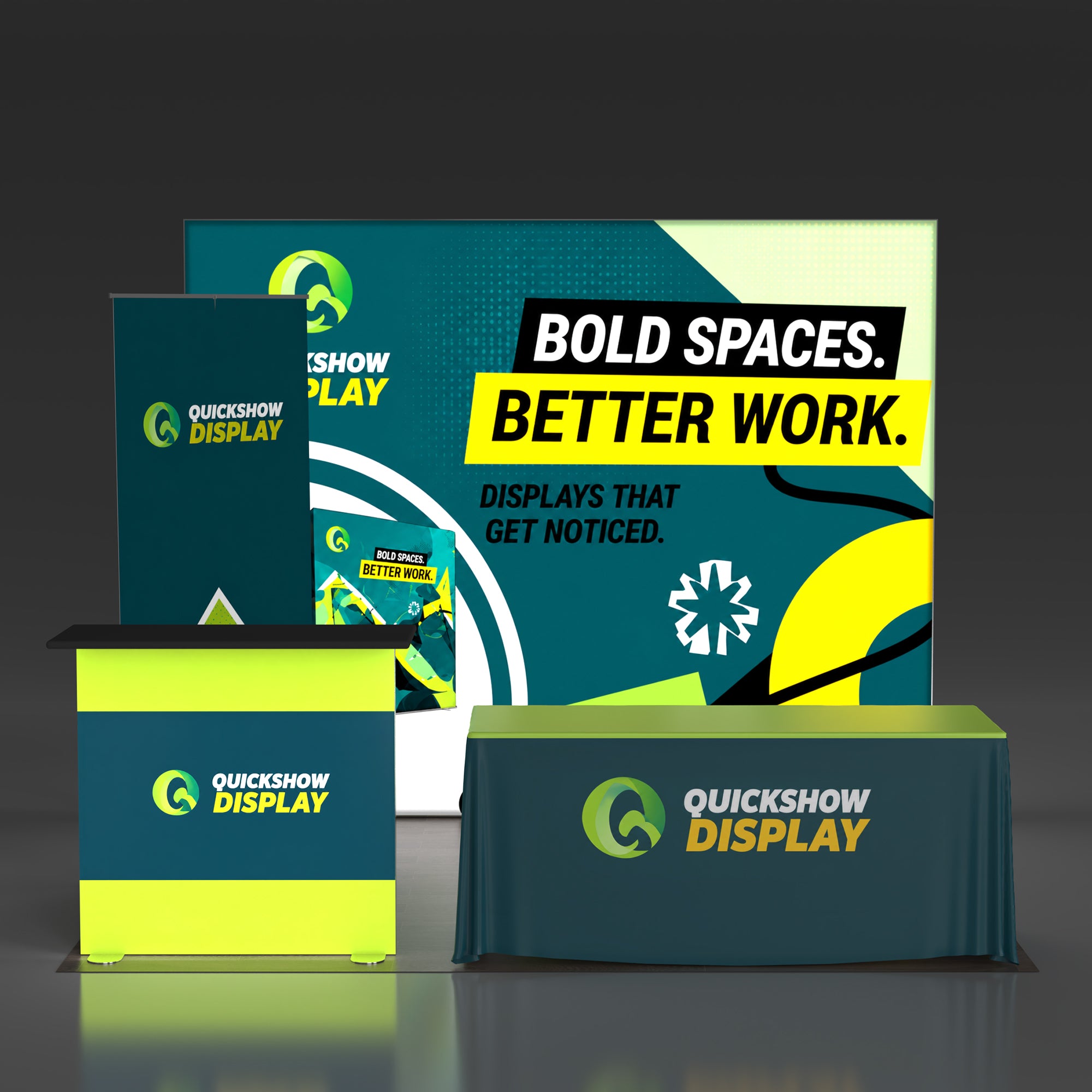 10x10 EdgeLumi™ PRO Modular Backlit SEG Trade Show Booth Display