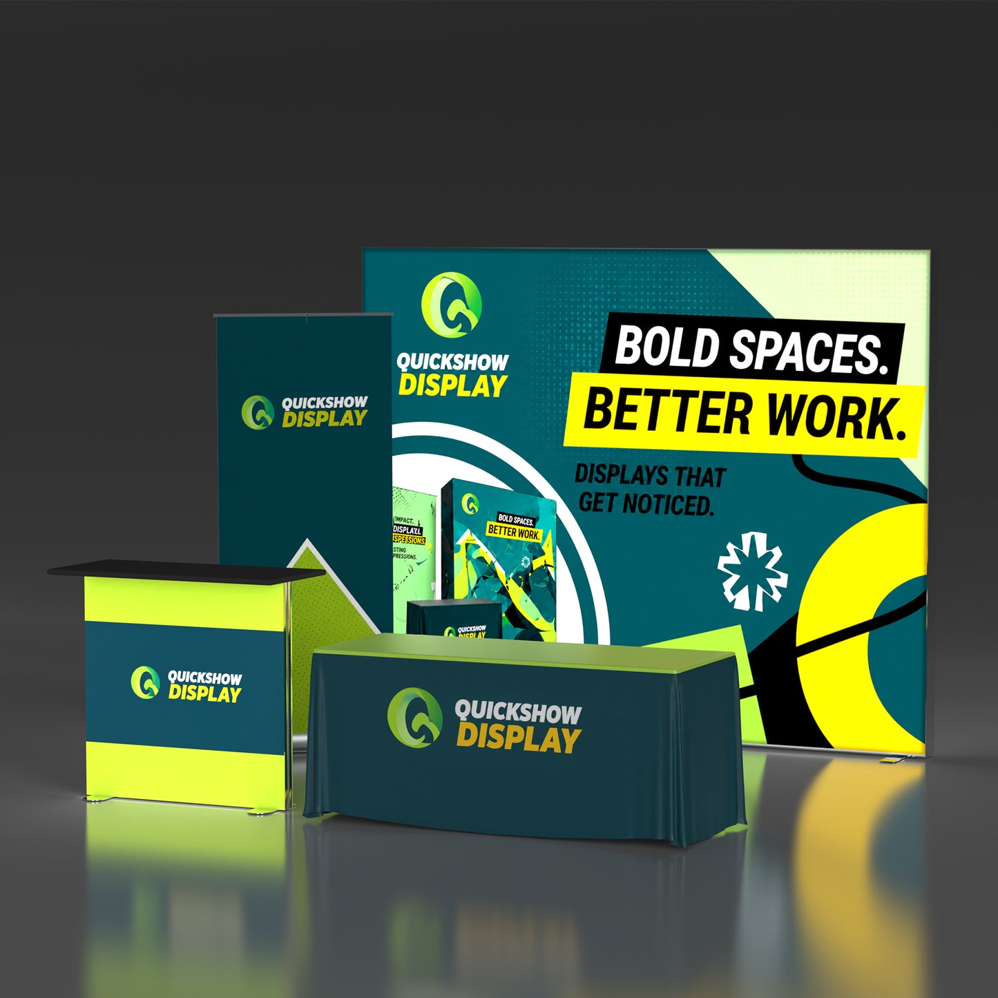 10x10 EdgeLumi™ PRO Modular Backlit SEG Trade Show Booth Display