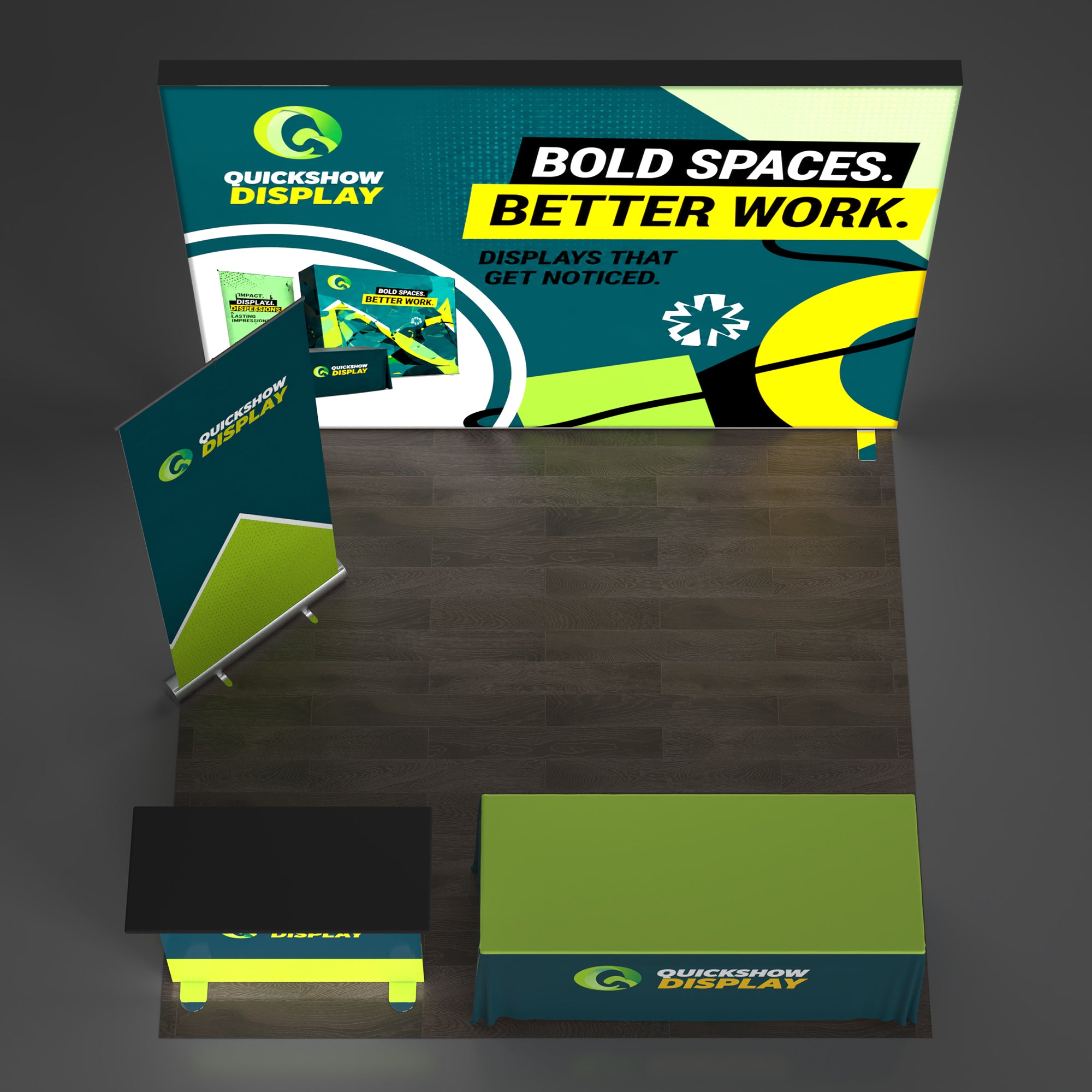 10x10 EdgeLumi™ PRO Modular Backlit SEG Trade Show Booth Display