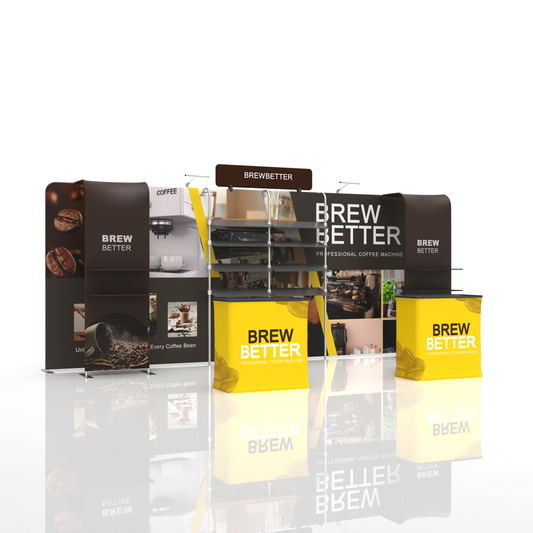 10x20 TenseFlex Trade Show Displays - Pro Max