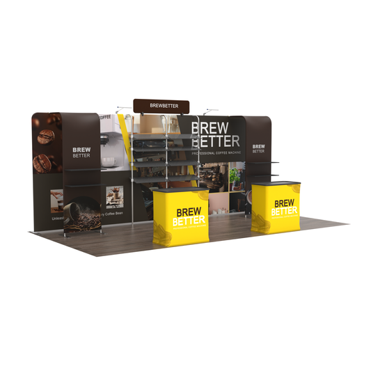 10x20 TenseFlex Trade Show Displays - Pro Max