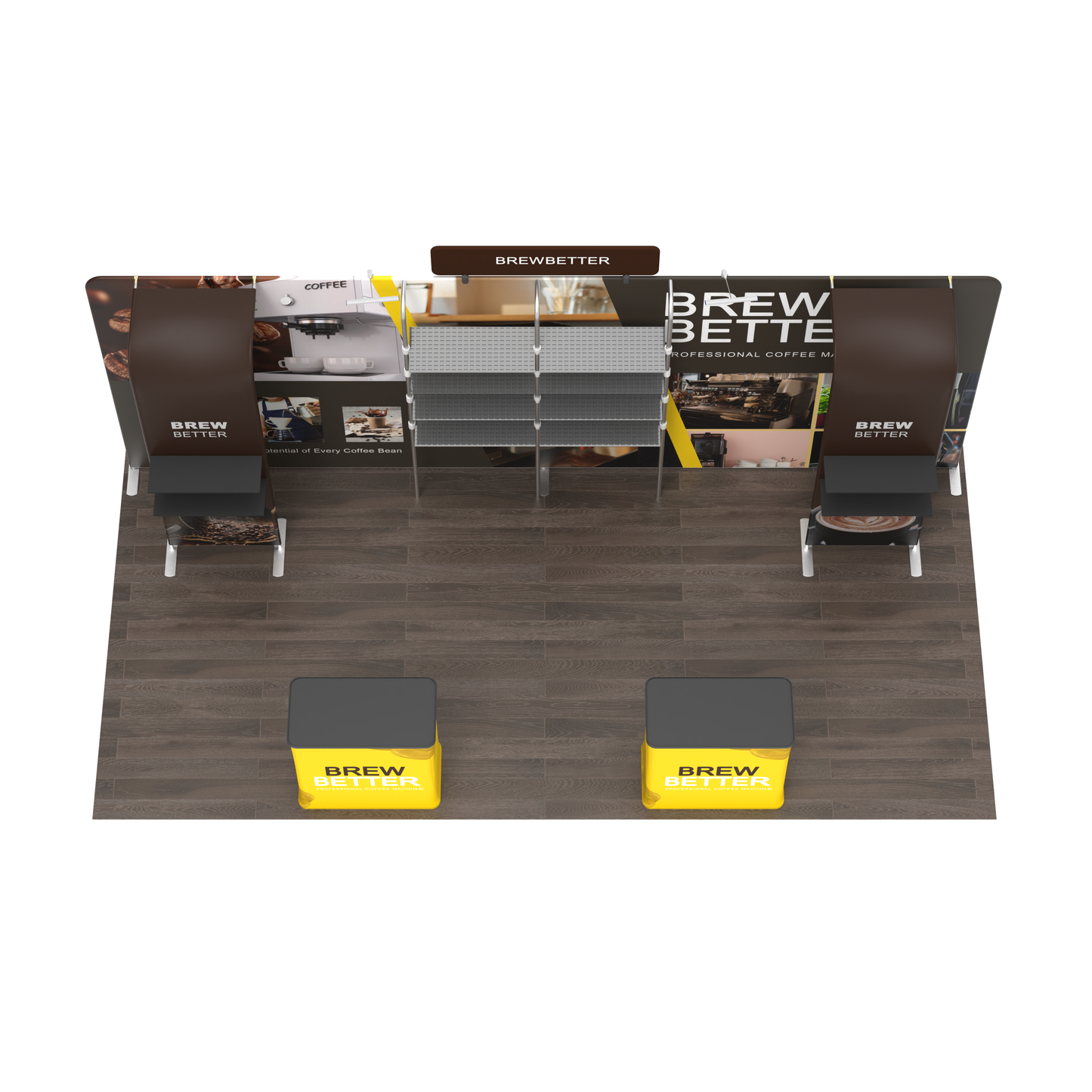 10x20 TenseFlex Trade Show Displays - Pro Max