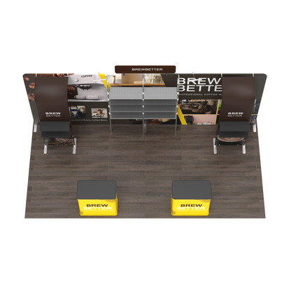 10x20 TenseFlex Trade Show Displays - Pro Max