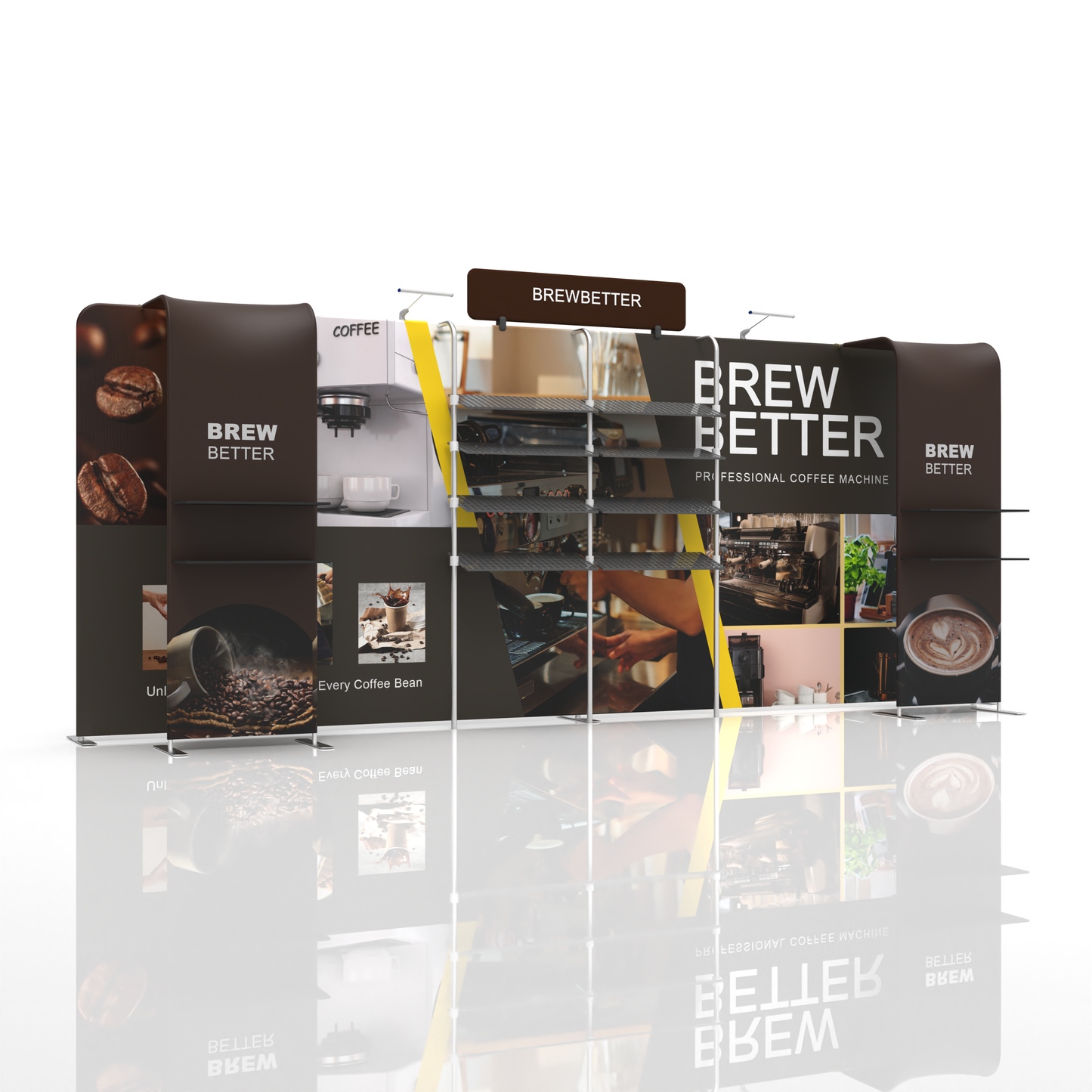 10x20 TenseFlex Trade Show Displays - Pro Max