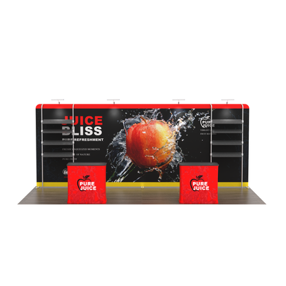 10x20 TenseFlex Trade Show Displays - Showcase