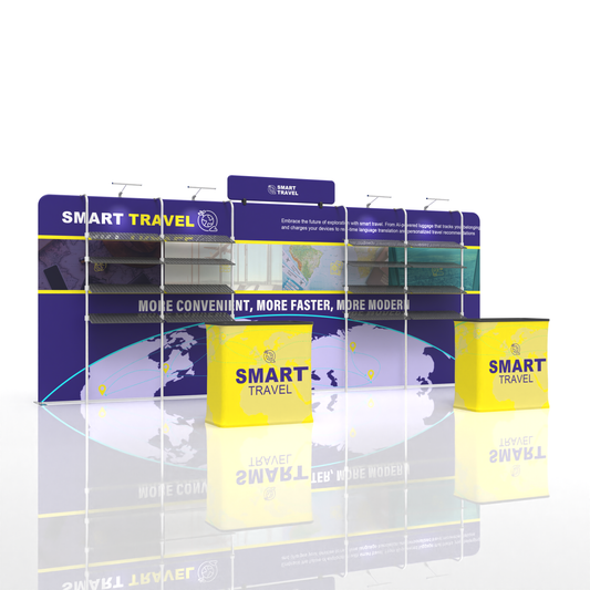 10x20 TenseFlex Trade Show Displays - Show Max