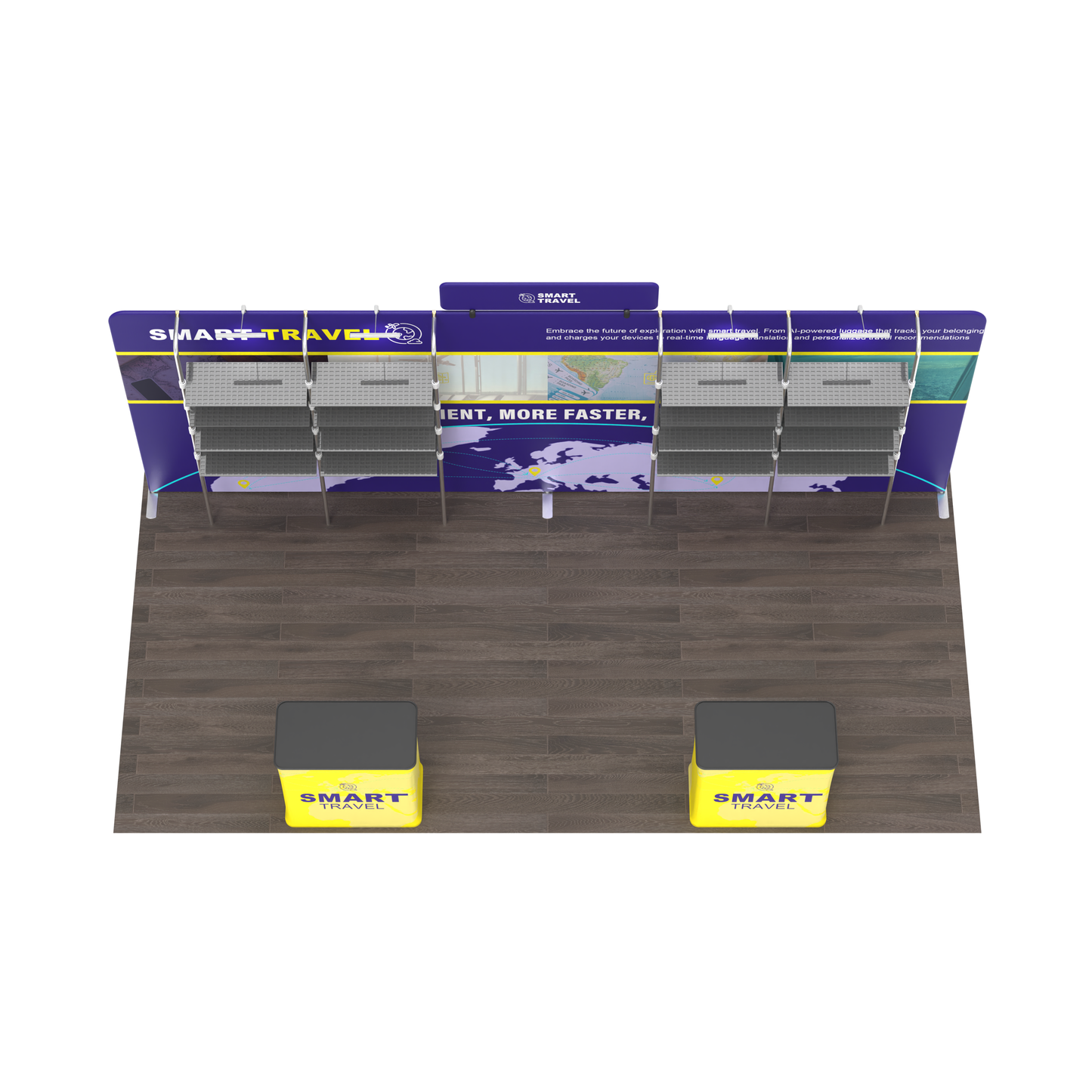 10x20 TenseFlex Trade Show Displays - Show Max