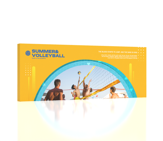 10x20 TensePop Trade Show Display - Flat