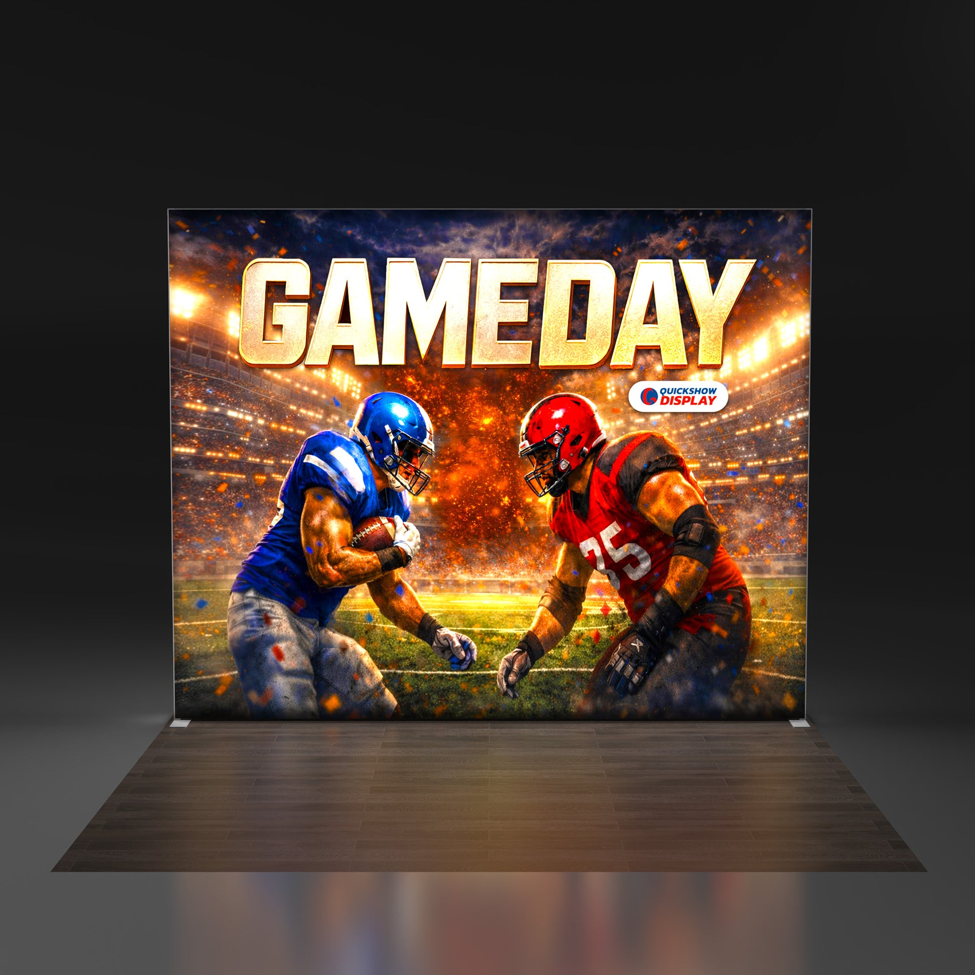 10x7.9ft Modular Aluminum SEG Lightboxes - QuickShowDisplay