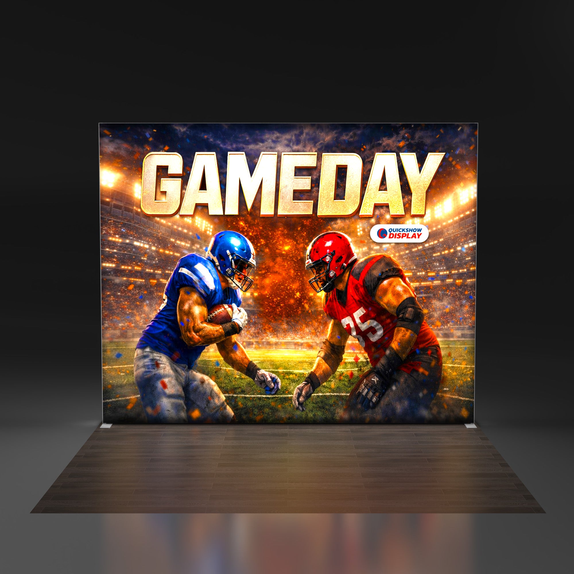 10x7.9ft Modular Aluminum SEG Lightboxes - QuickShowDisplay