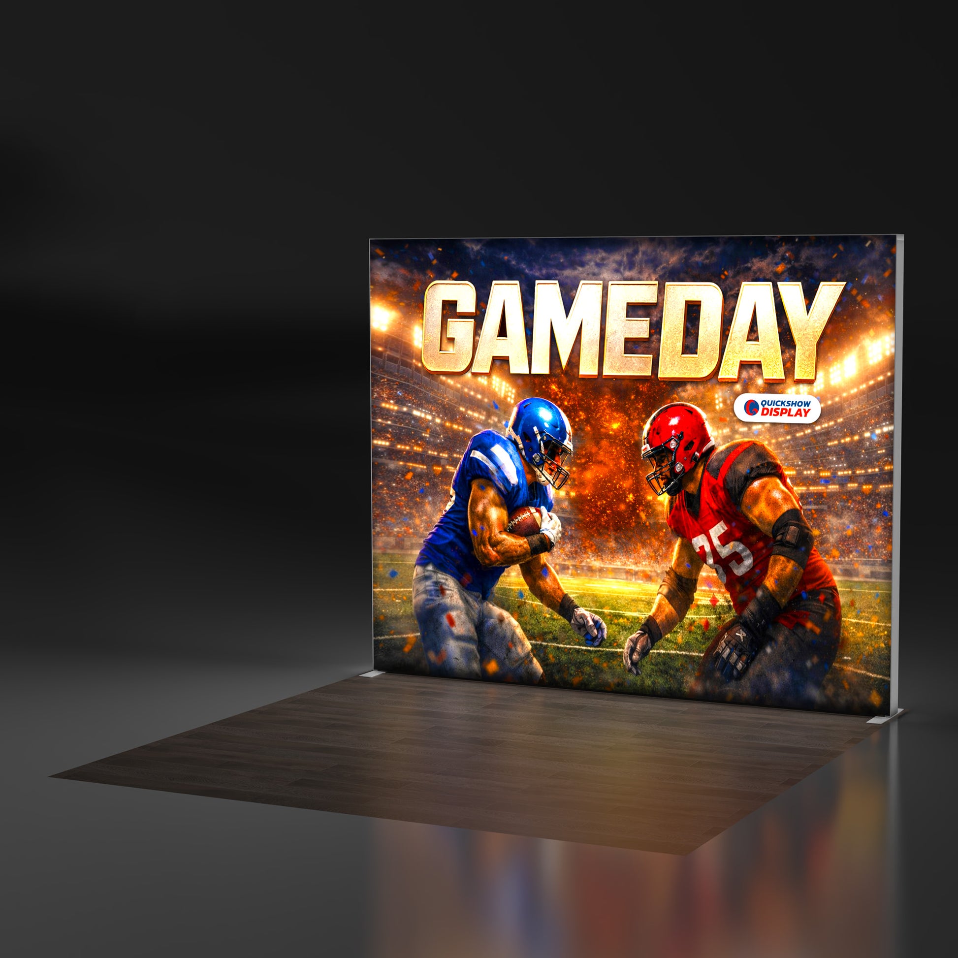 10x7.9ft Modular Aluminum SEG Lightboxes - QuickShowDisplay