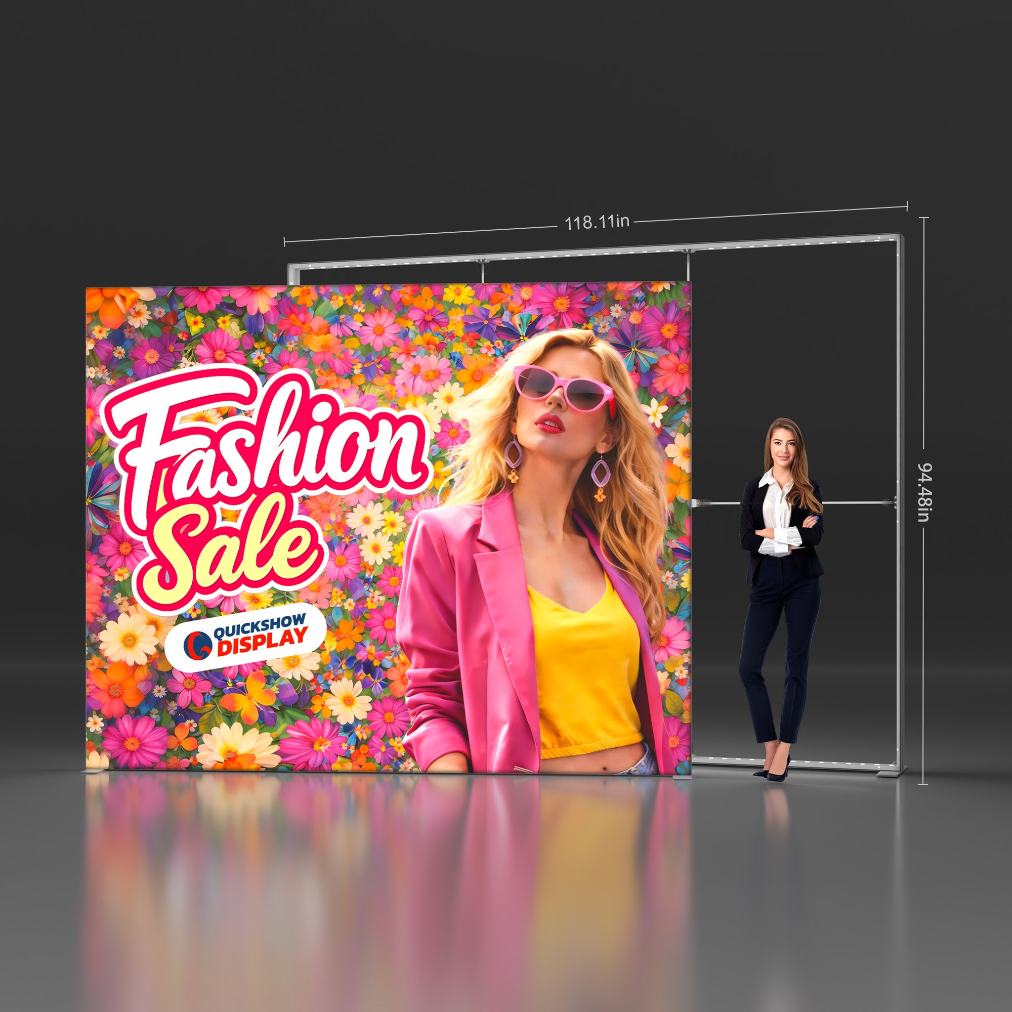 10x7.9ft PVC SEG Lightboxes