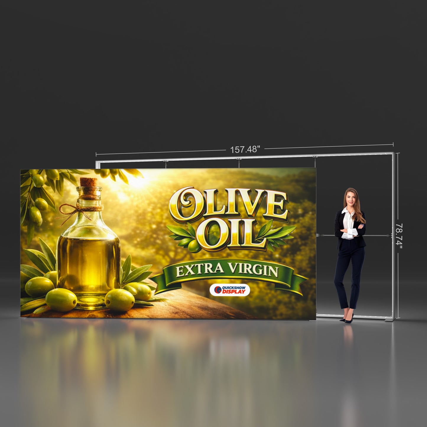 13x6.6ft PVC SEG Lightboxes