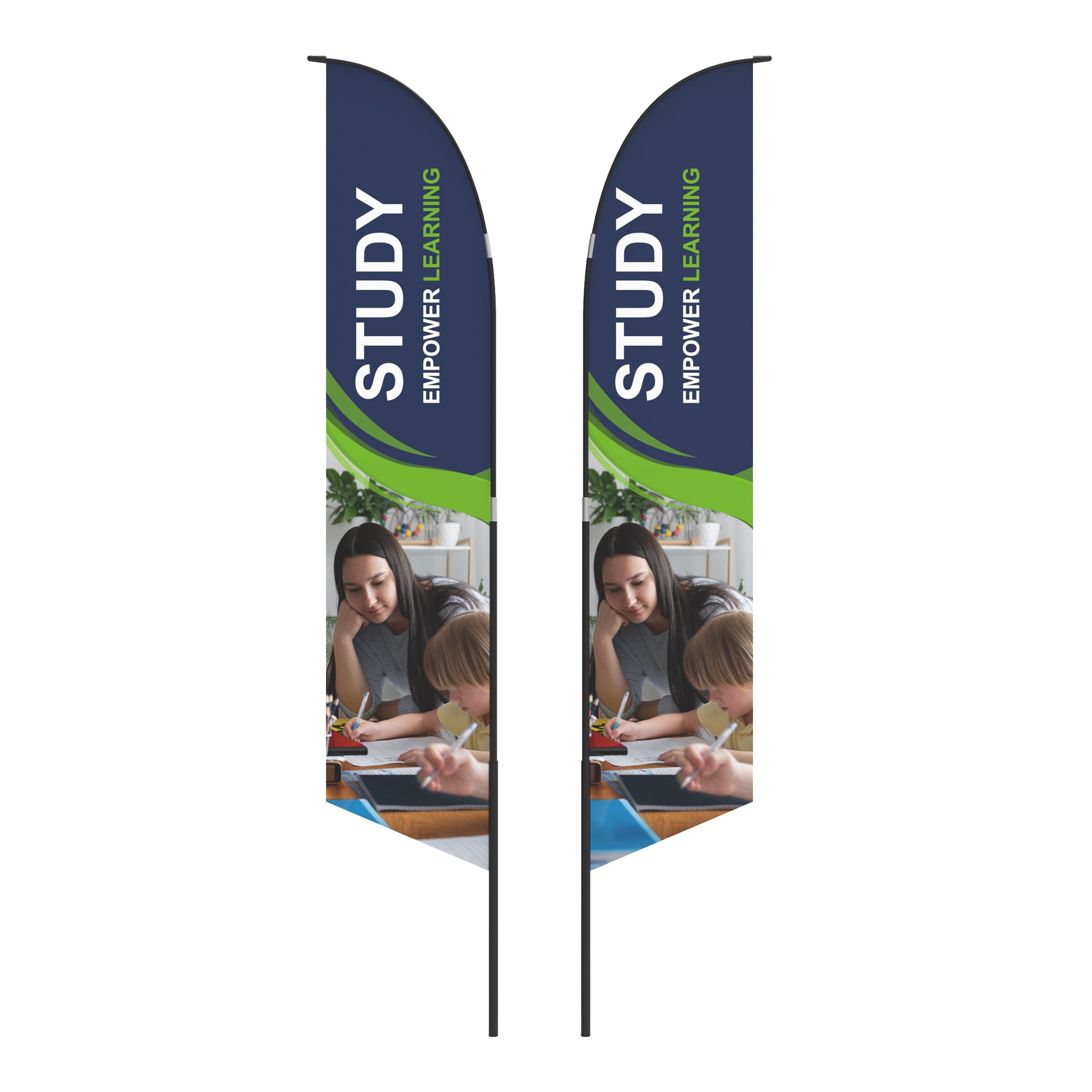 14ft Feather Flag - 2 pcs