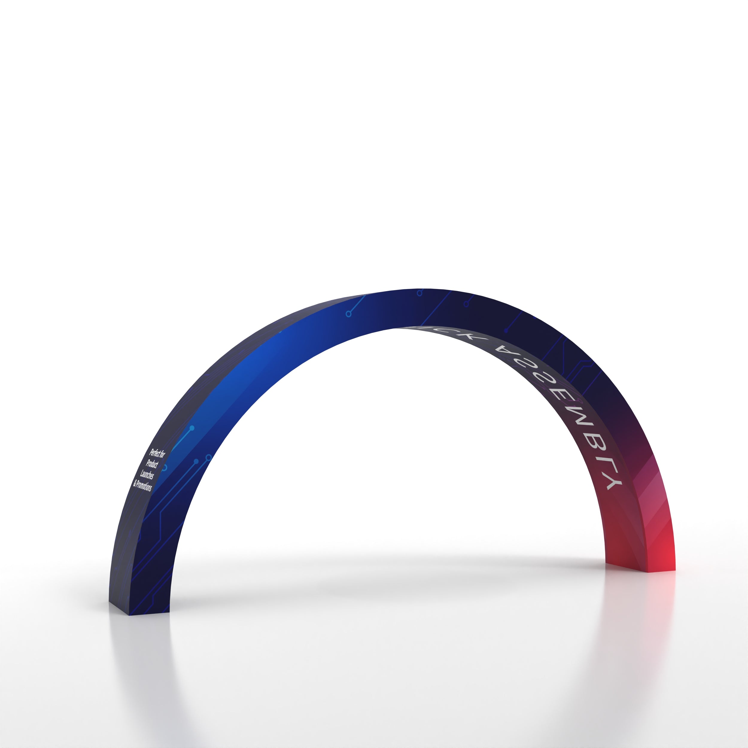 Custom 3D Trade Show Archway Banner Stand