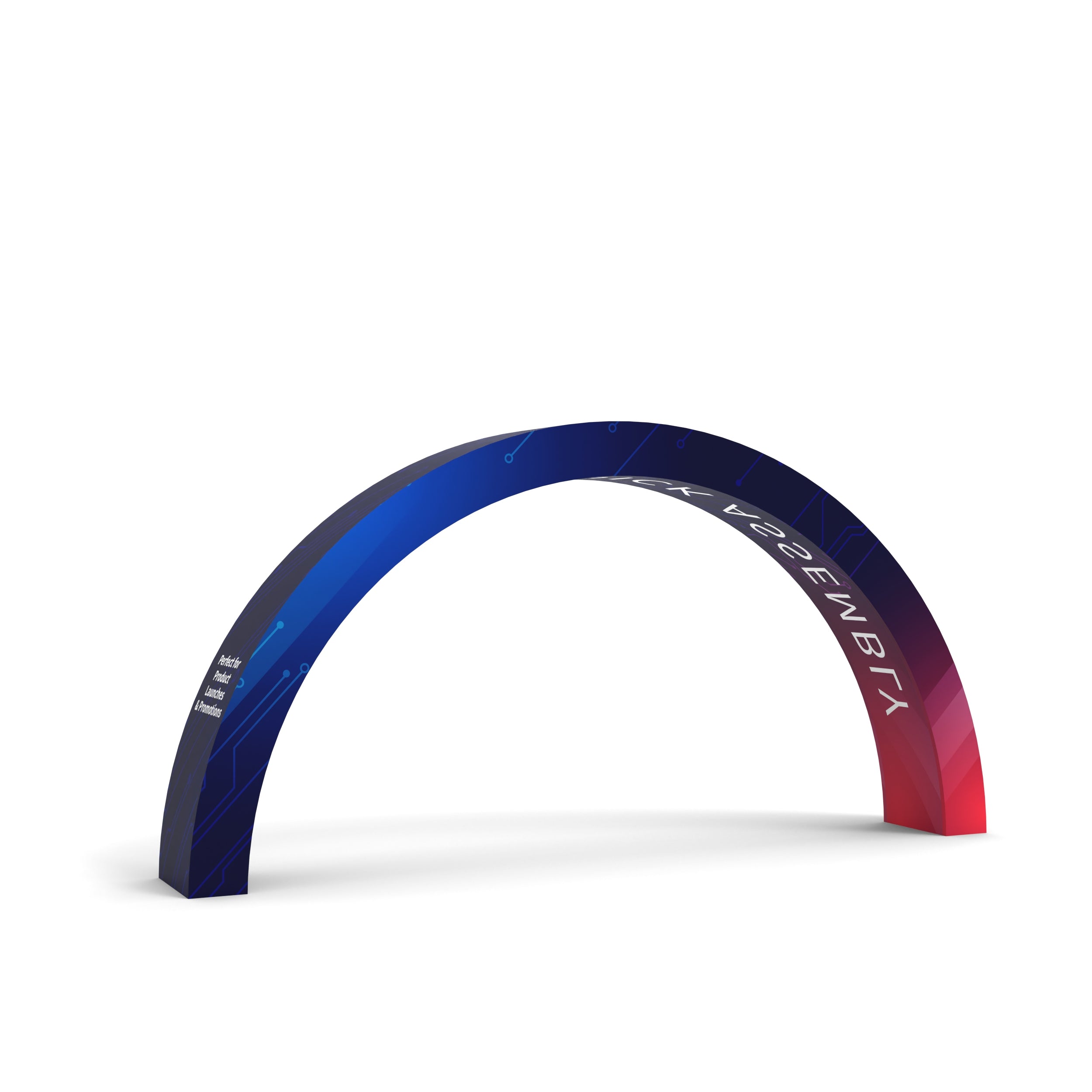 Custom 3D Trade Show Archway Banner Stand