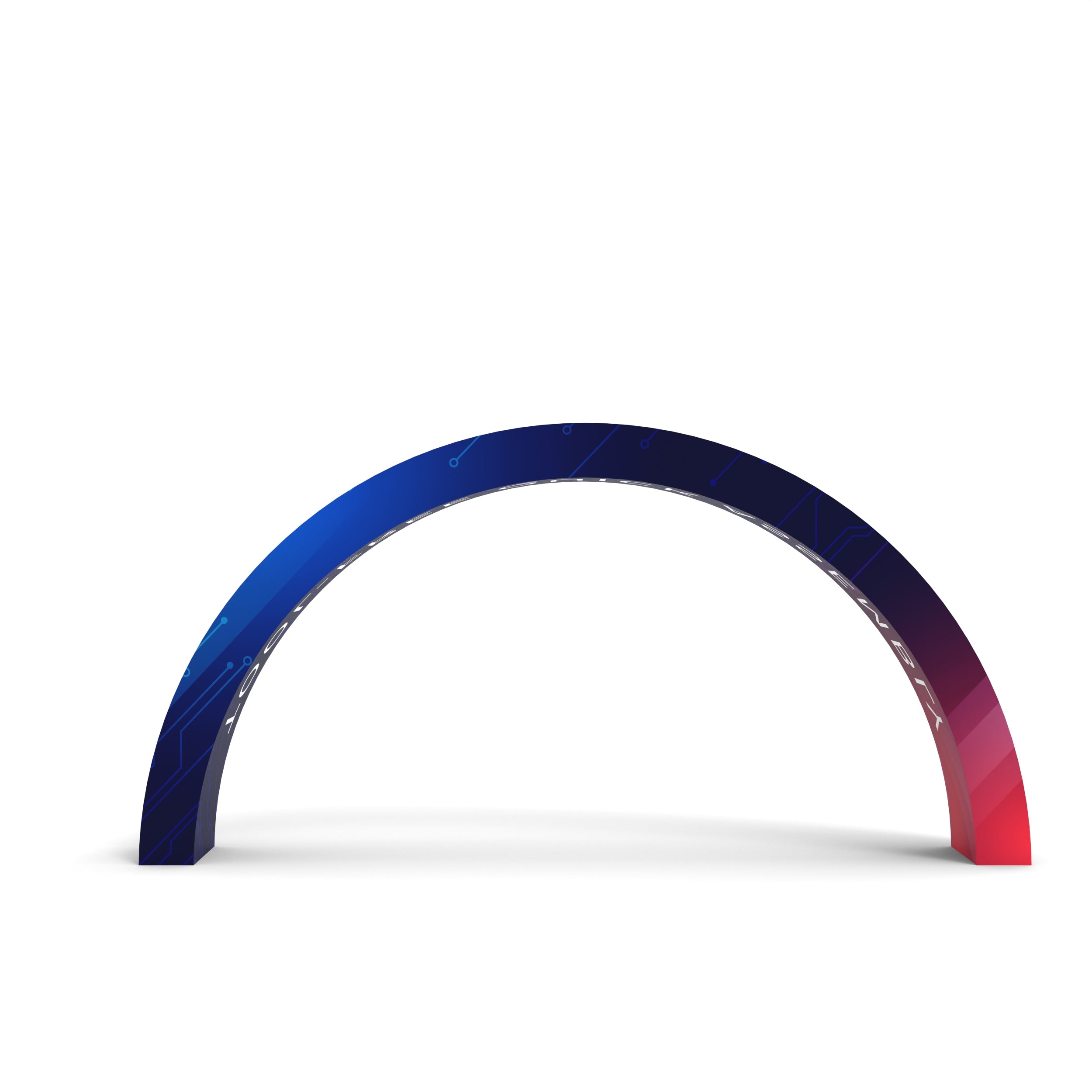 Custom 3D Trade Show Archway Banner Stand