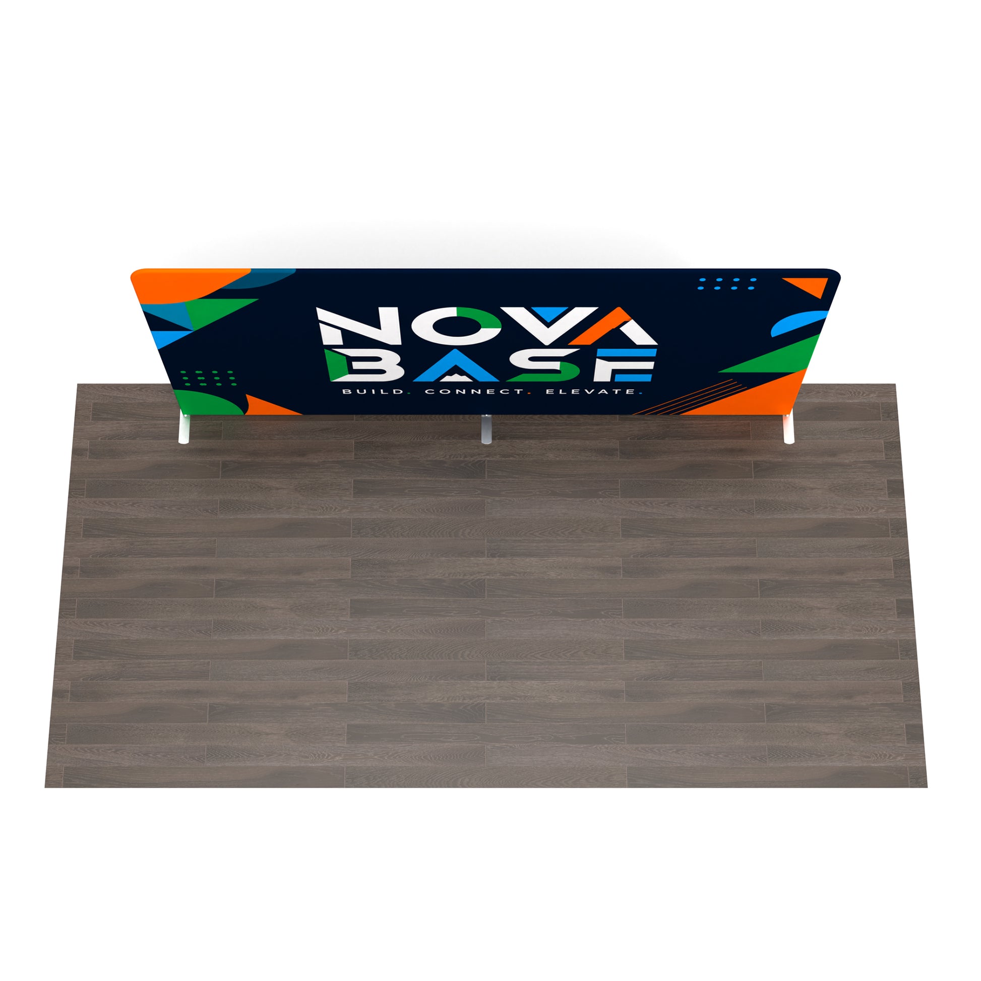 15ft TenseFlex™ Straight Fabric Backdrop Display - QuickShowDisplay