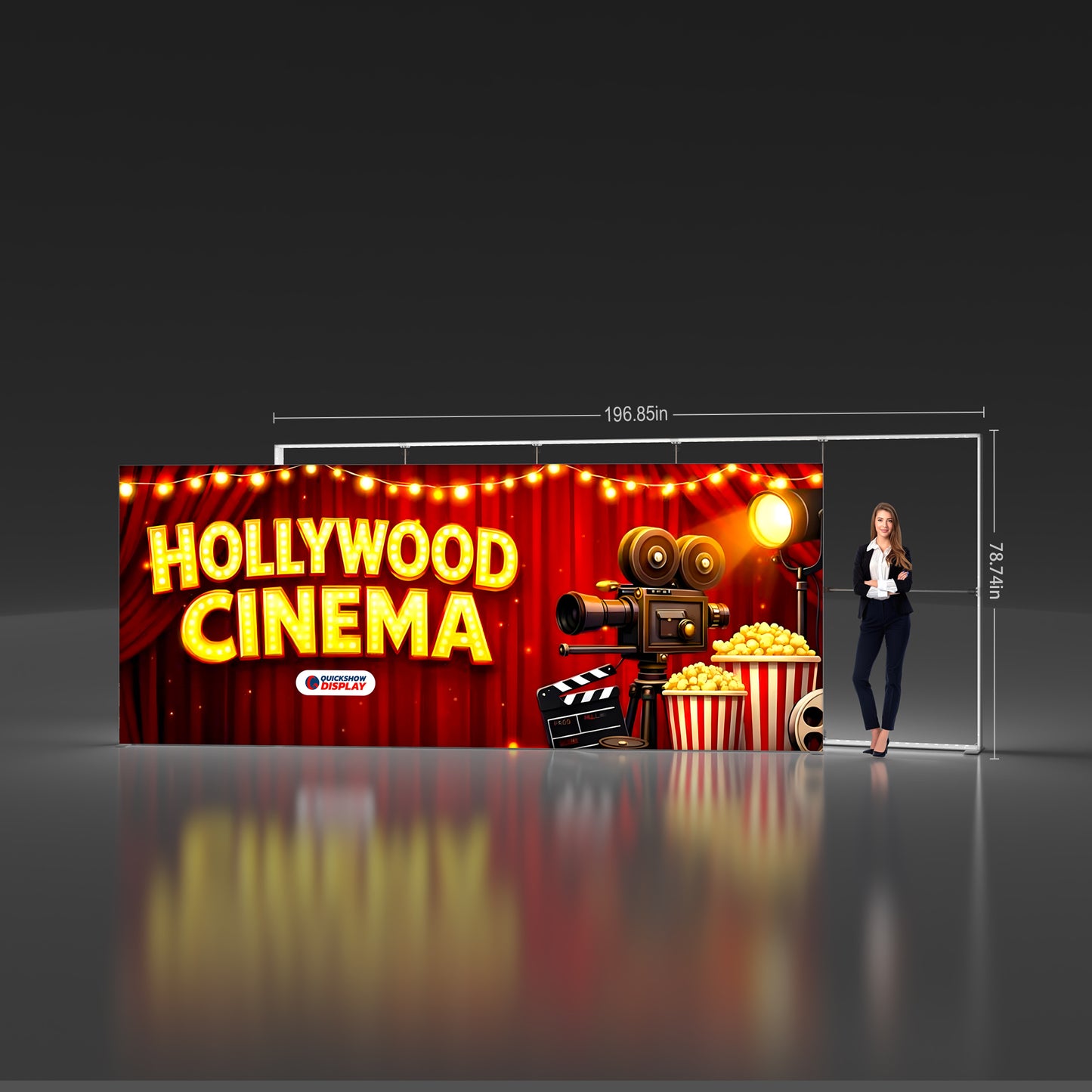 16.4x6.6ft PVC SEG Lightboxes