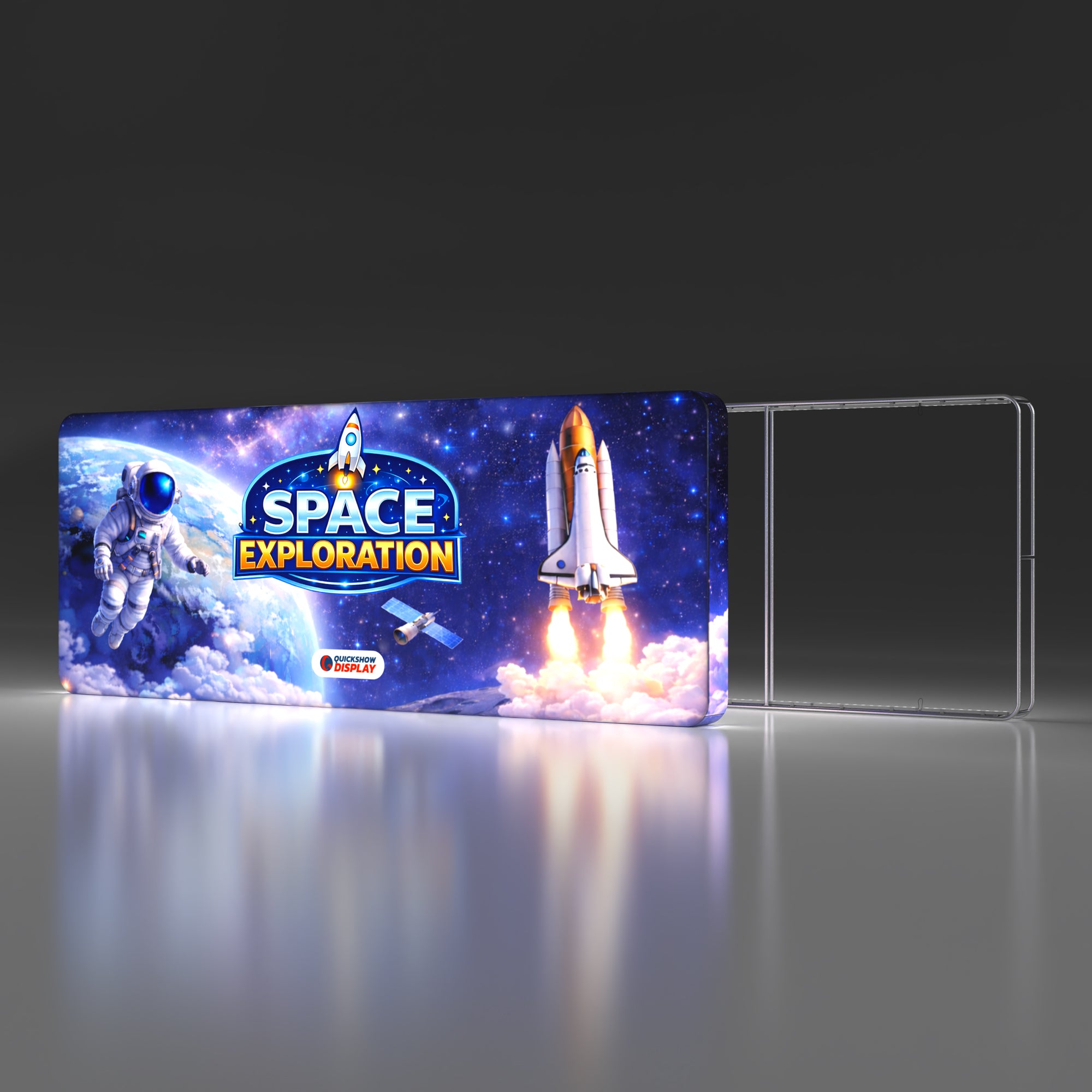 20ft TenseLight™ Backlit Backdrop - QuickShowDisplay