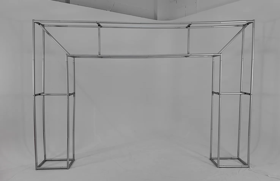 360 Brand Visibility Rectangle Archway Banner Stand Display