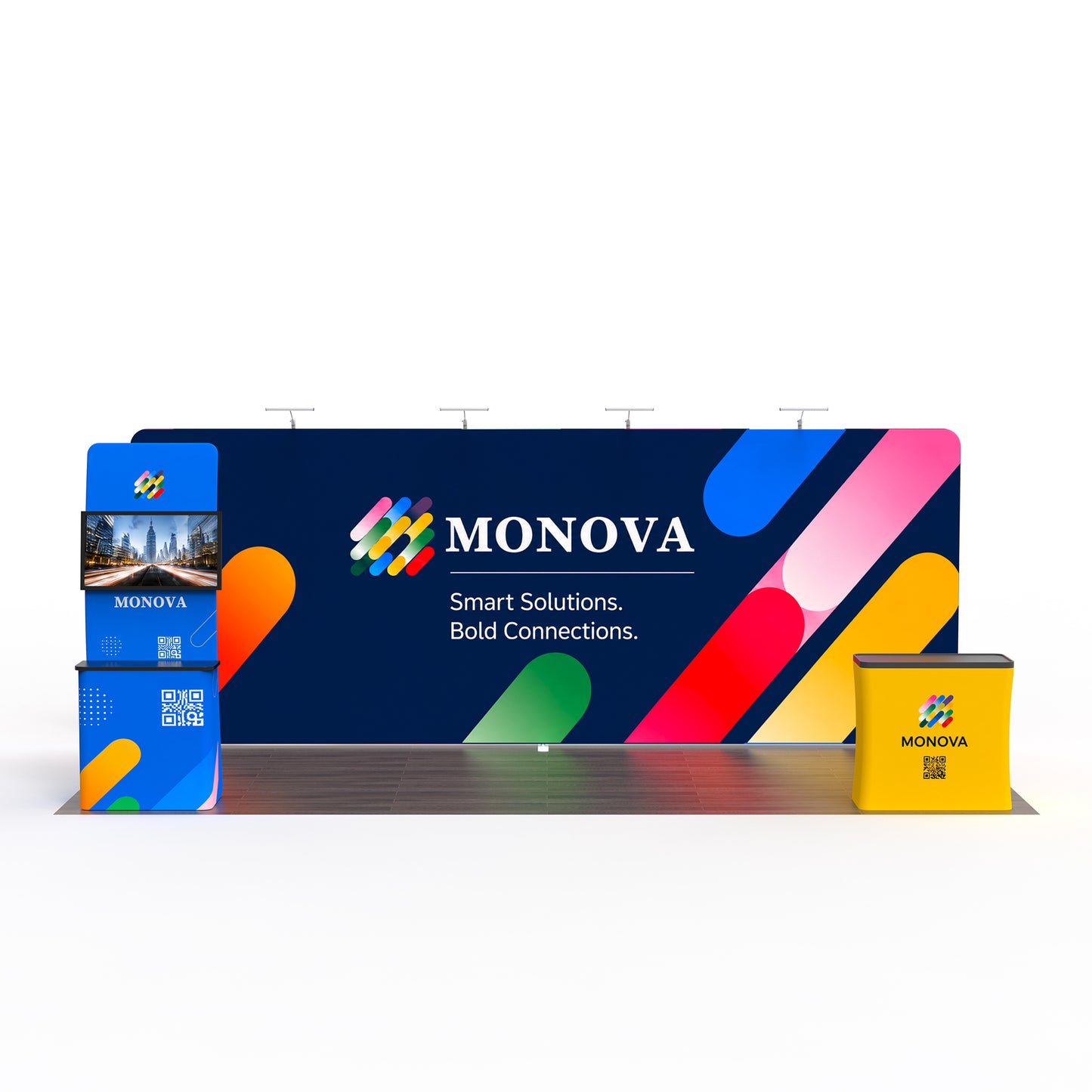 10x20 TenseFlex™ Modular Trade Show Booth Display B