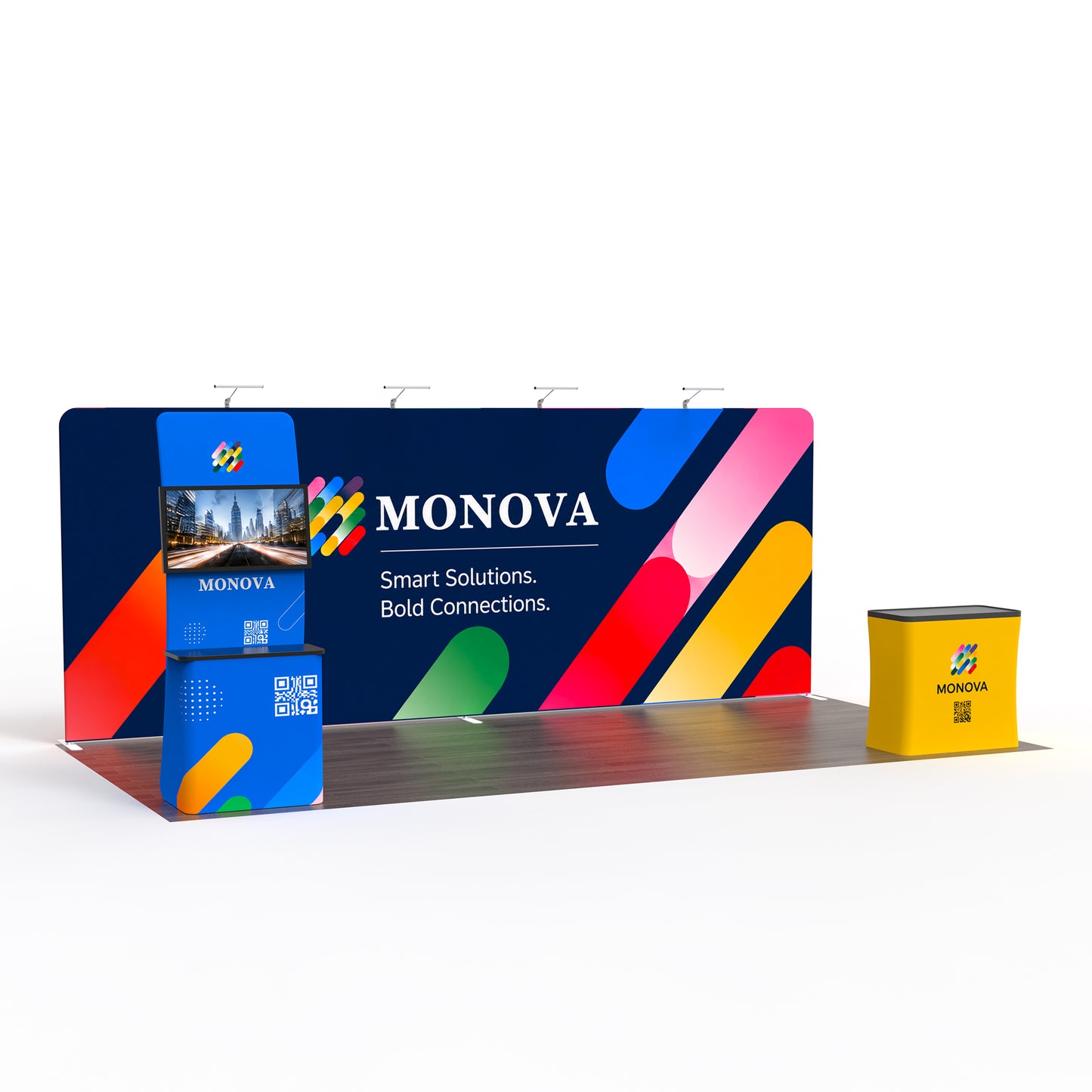 10x20 TenseFlex™ Modular Trade Show Booth Display B