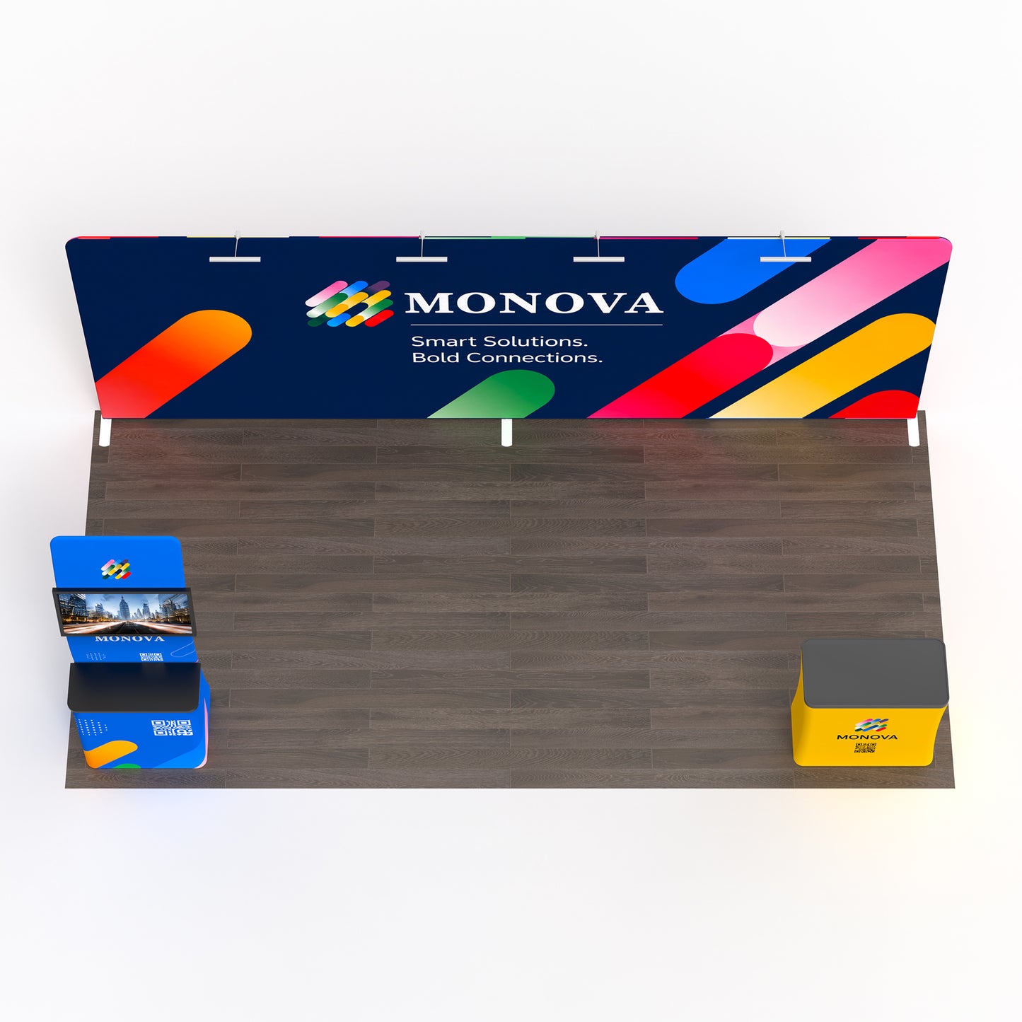10x20 TenseFlex™ Modular Trade Show Booth Display B