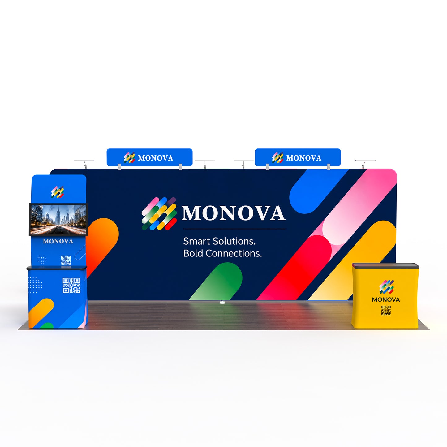 10x20 TenseFlex™ Modular Trade Show Booth Display C