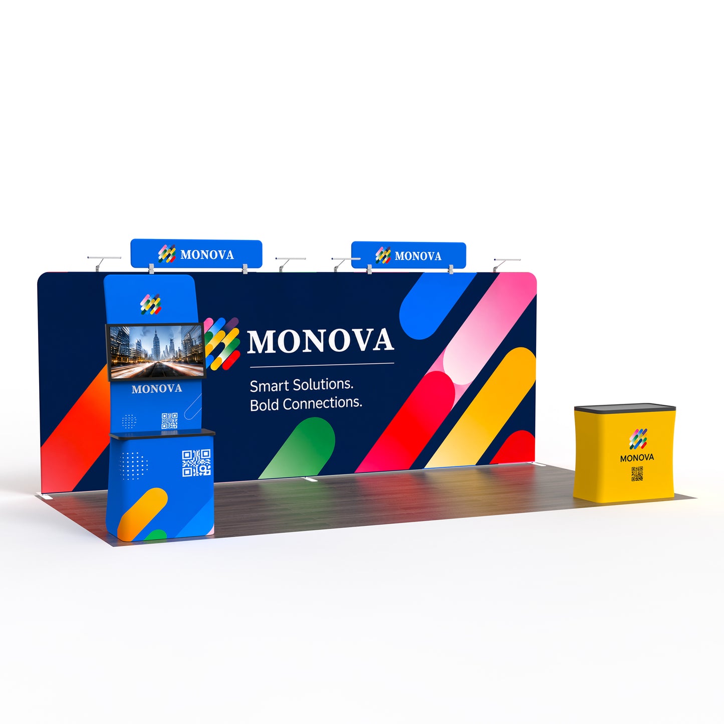 10x20 TenseFlex™ Modular Trade Show Booth Display C
