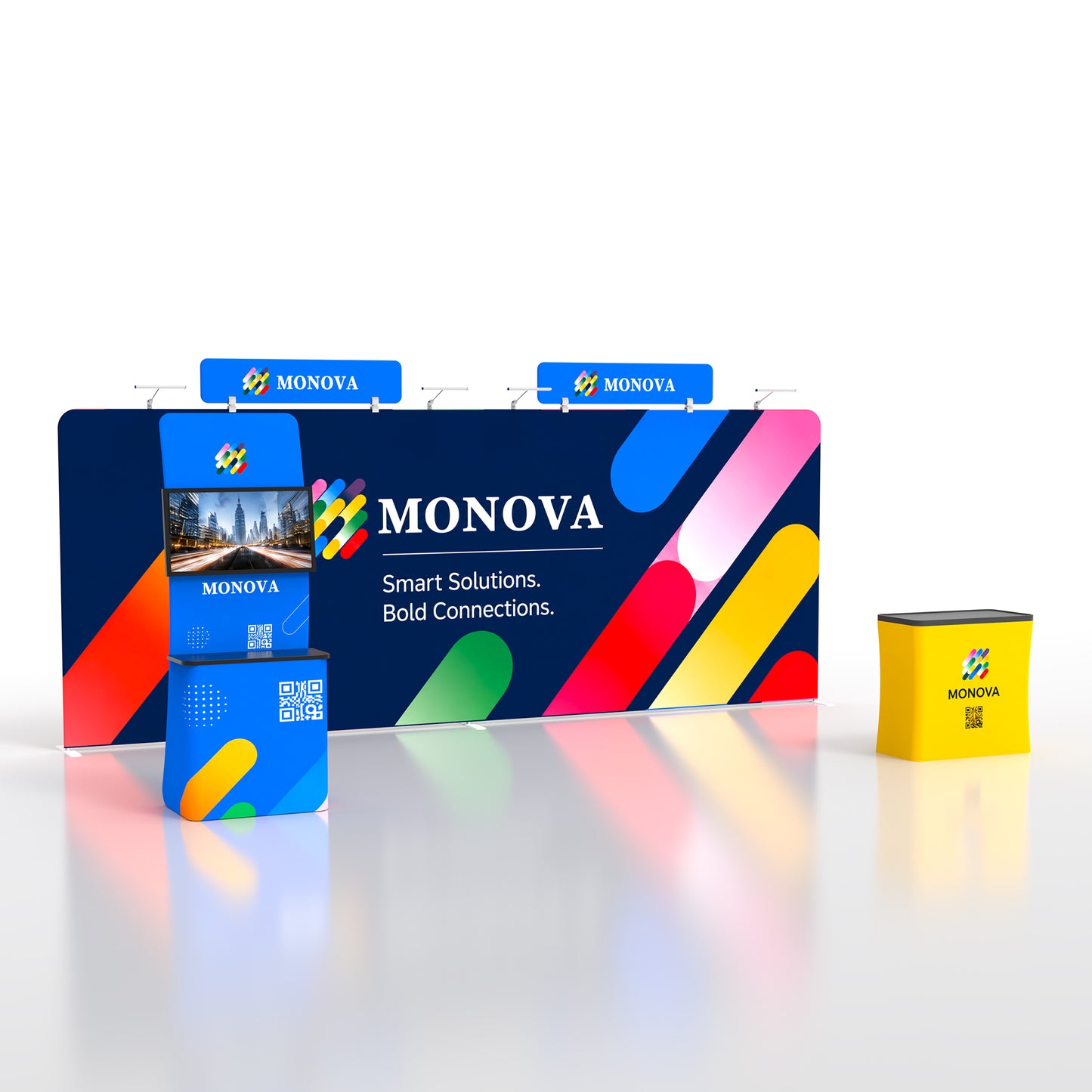10x20 TenseFlex™ Modular Trade Show Booth Display C