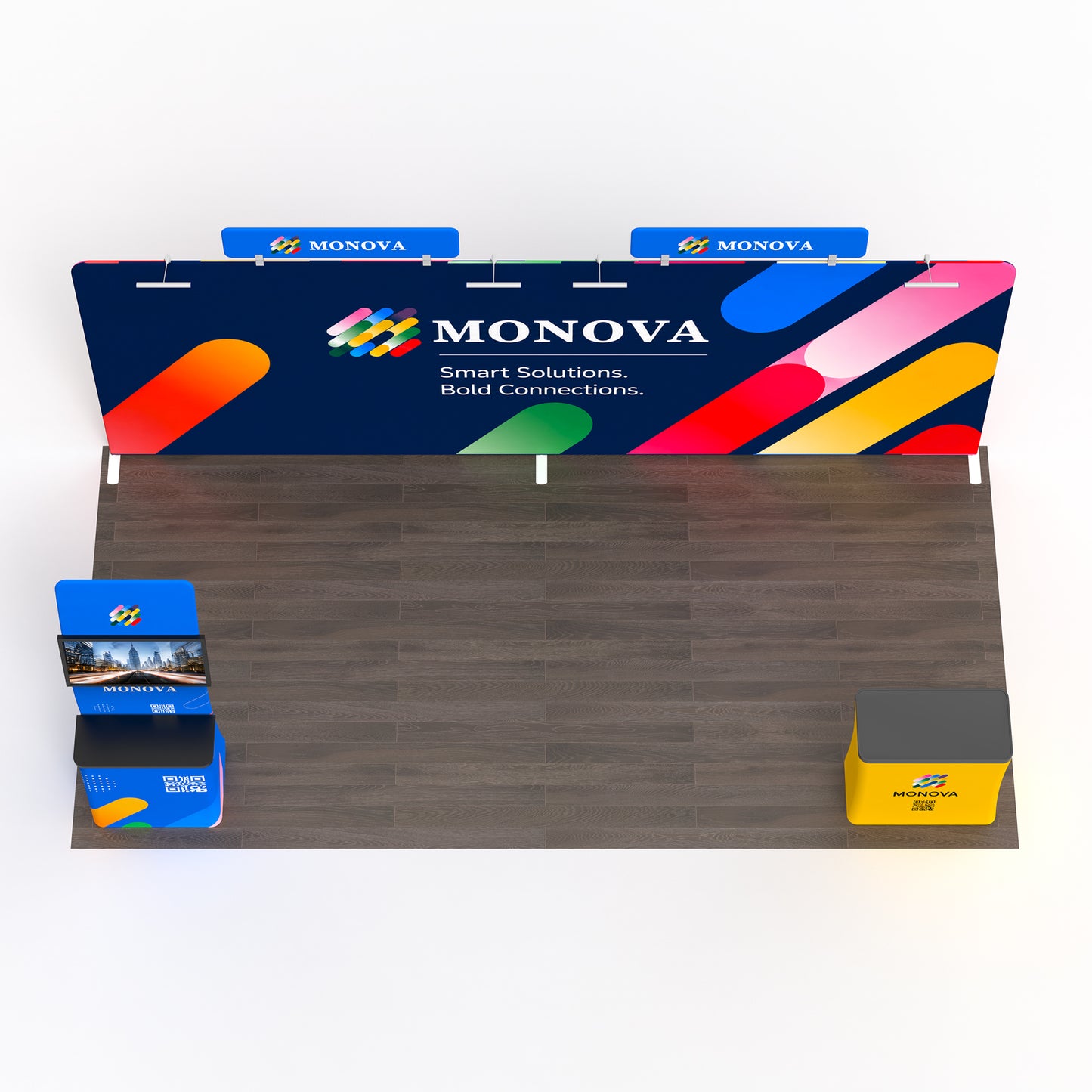 10x20 TenseFlex™ Modular Trade Show Booth Display C