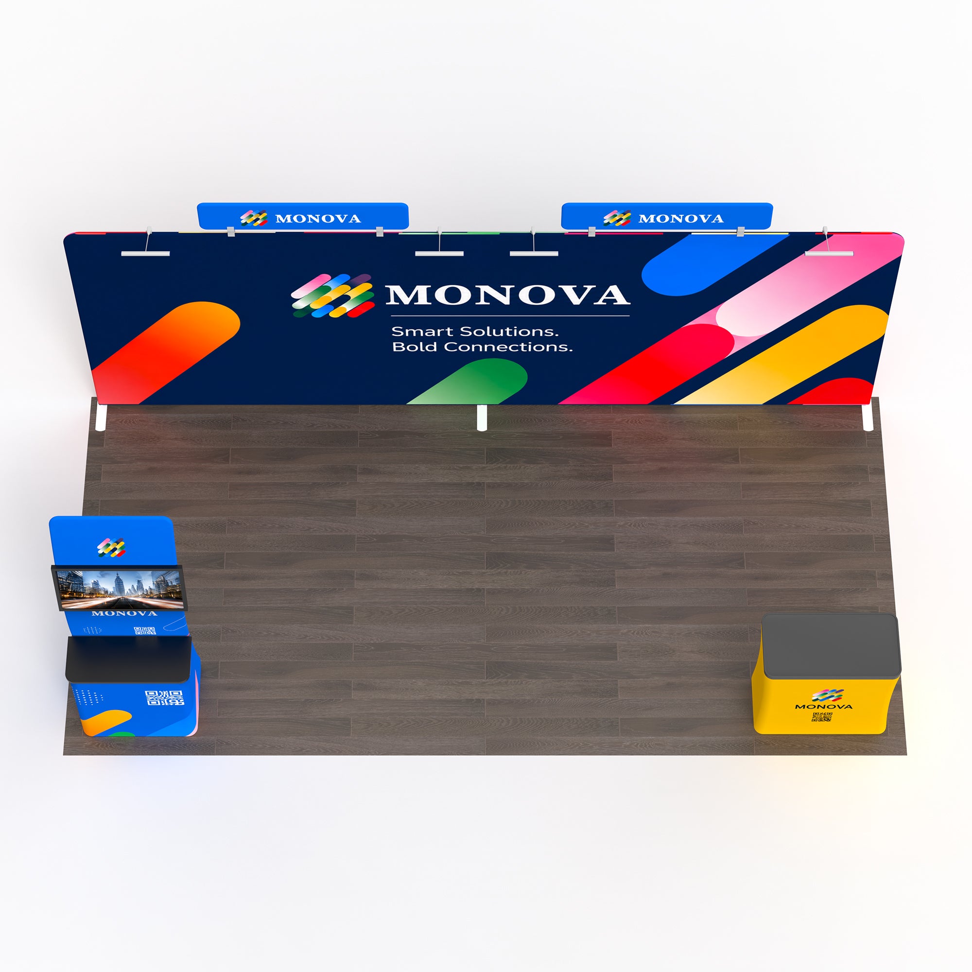 10x20 TenseFlex™ Modular Trade Show Booth Display C