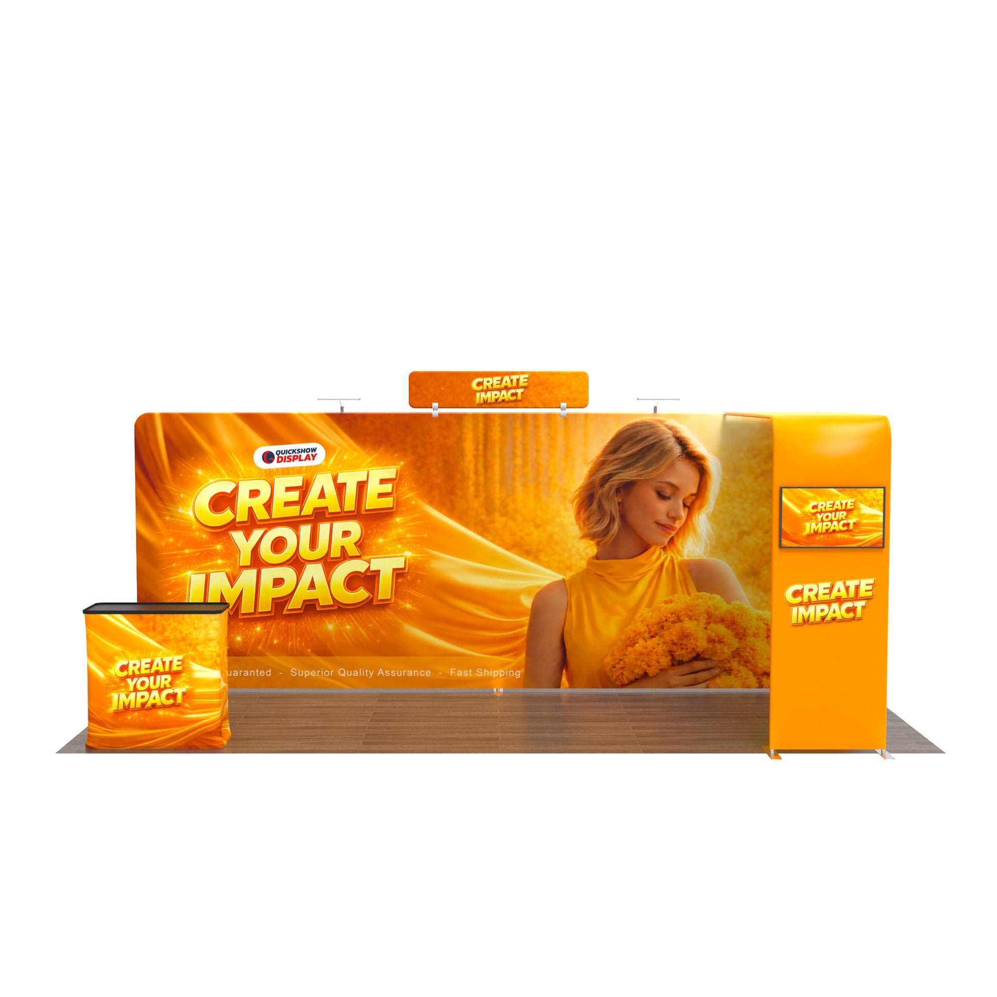 20ft TenseFlex™ Booth-Bridge - QuickShowDisplay