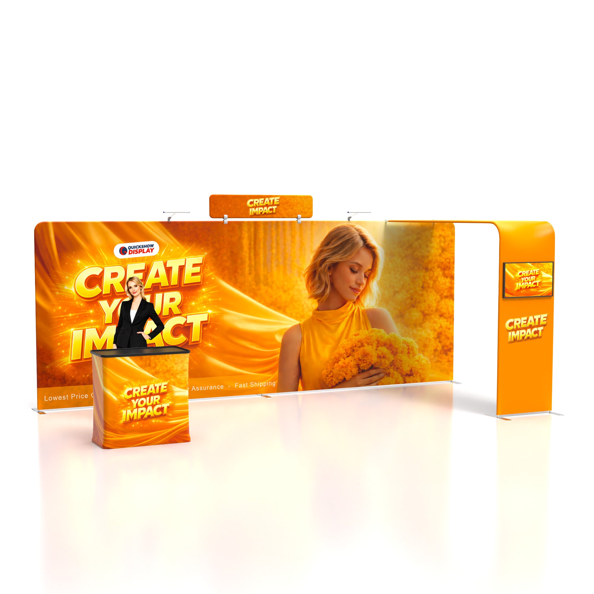 20ft TenseFlex™ Booth-Bridge - QuickShowDisplay