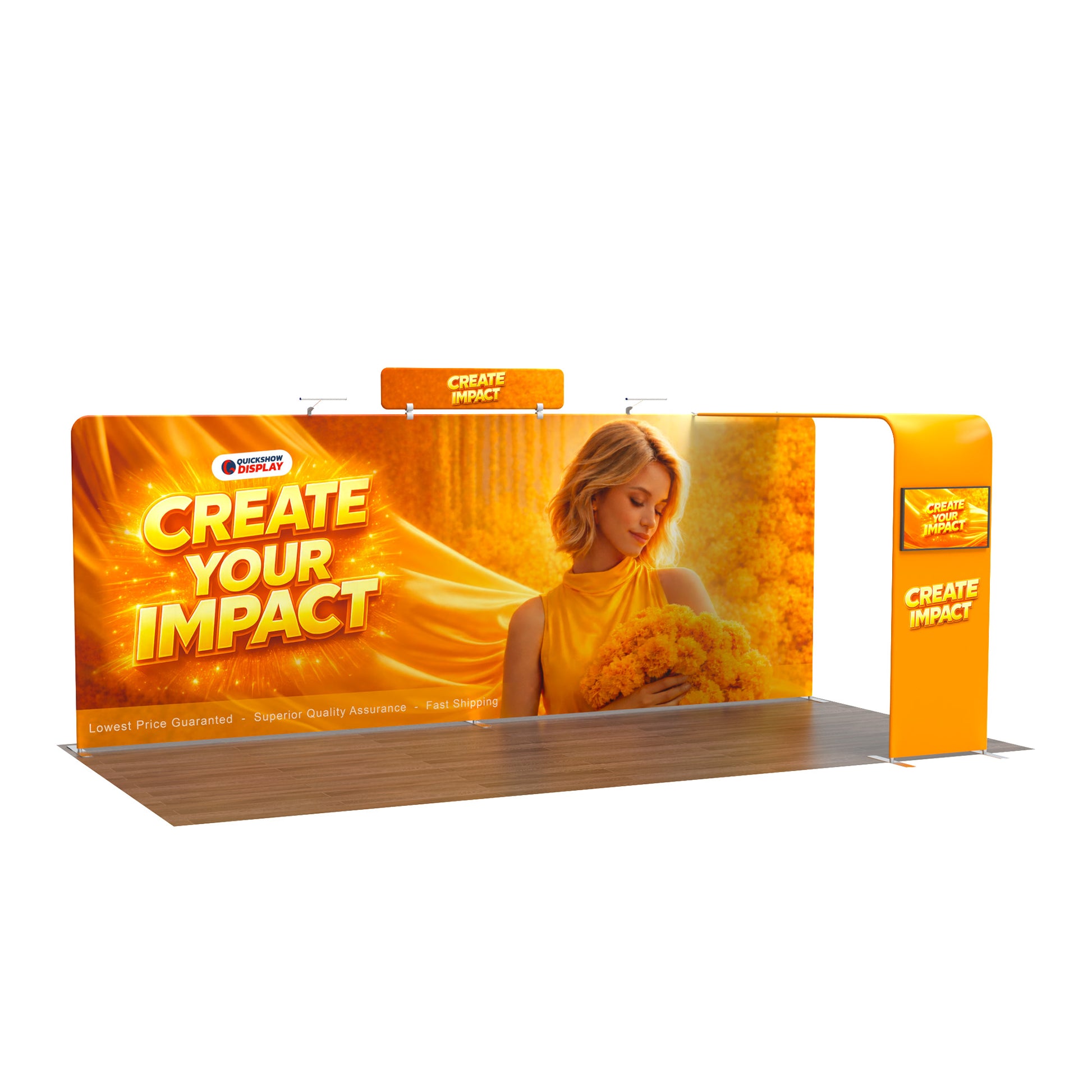 20ft TenseFlex™ Booth-Bridge - QuickShowDisplay